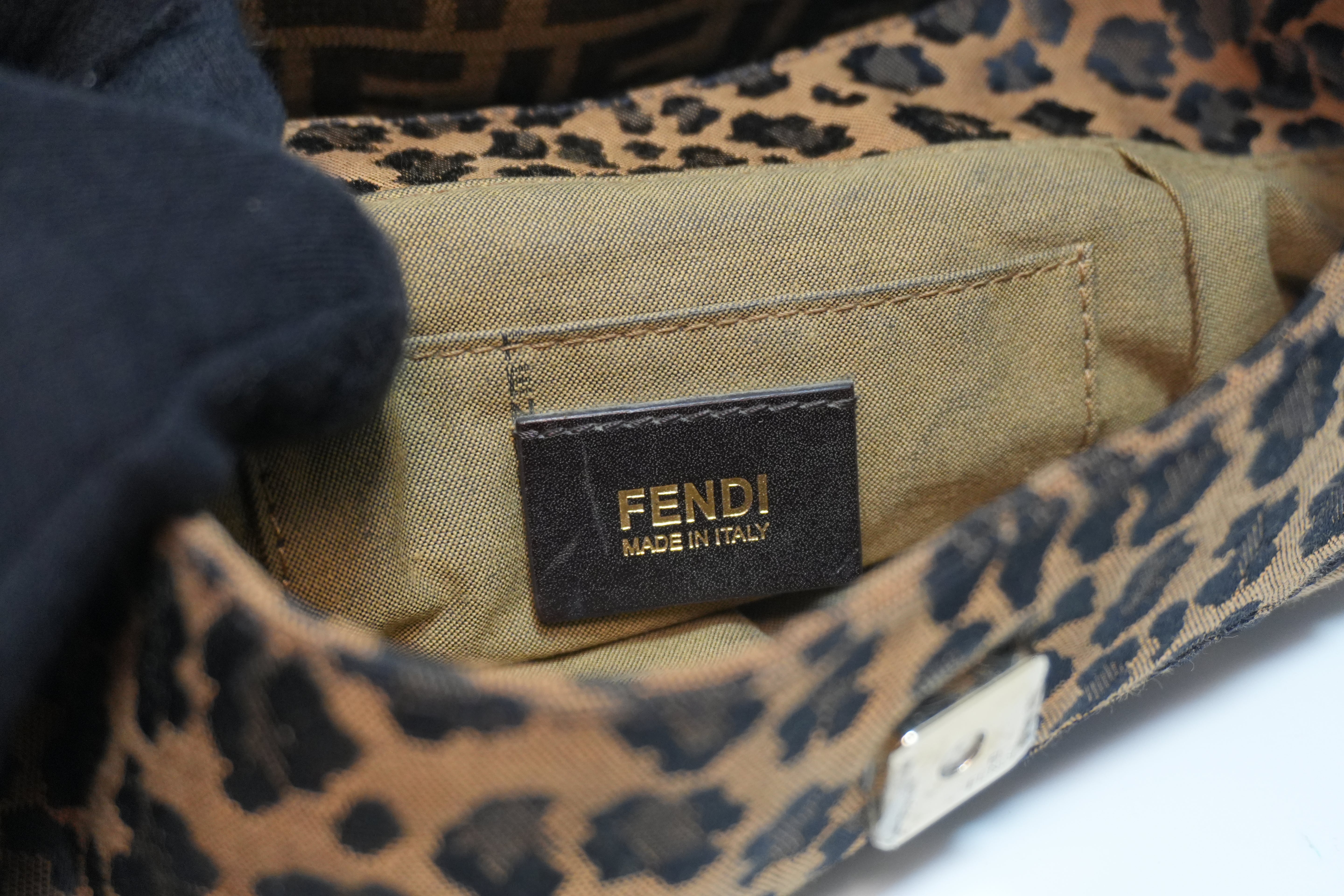 Fendi Zucca Handbag Used