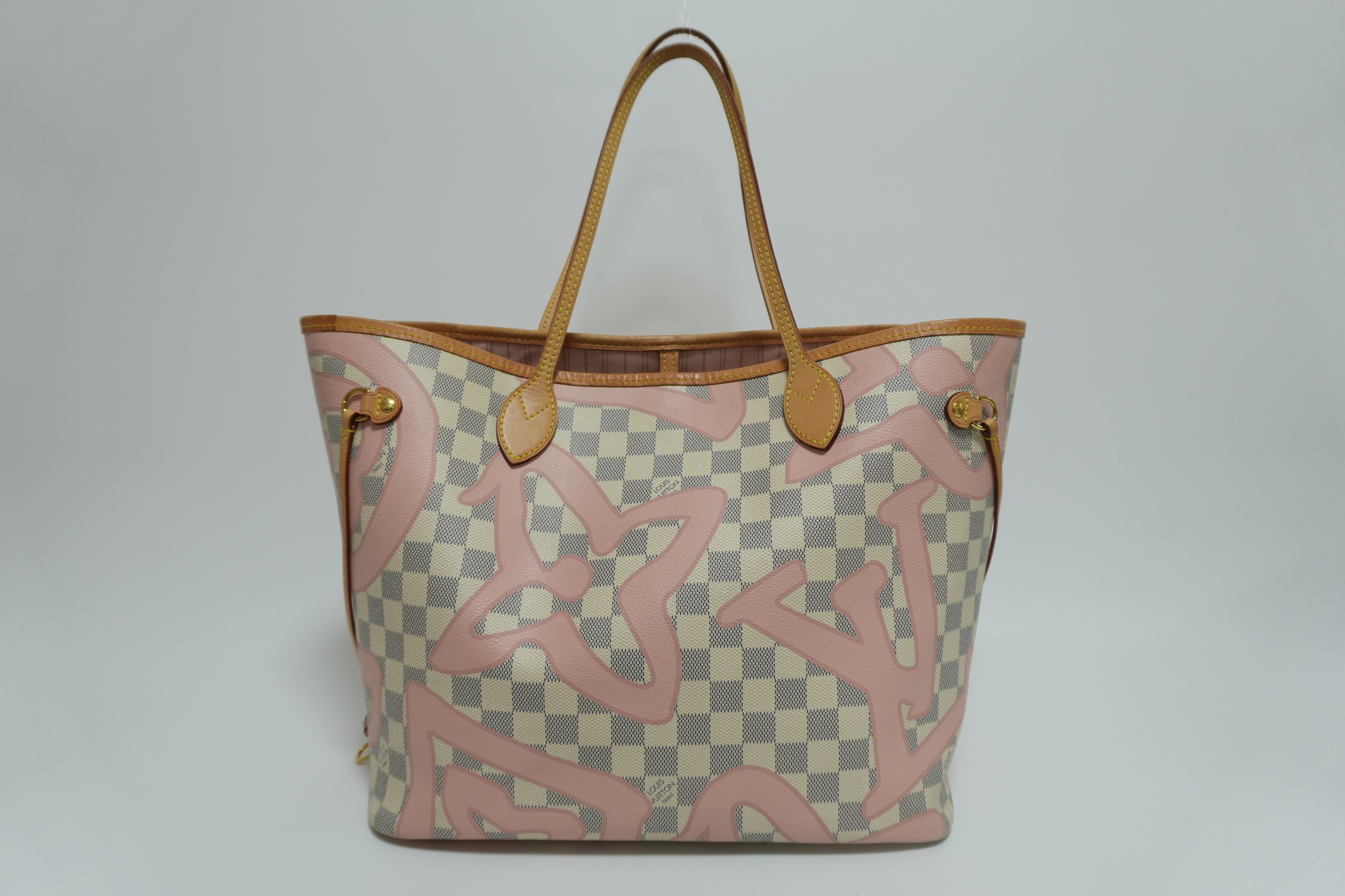 Louis Vuitton Neverfull MM Limited Edition Tahitienne with Pouch Used