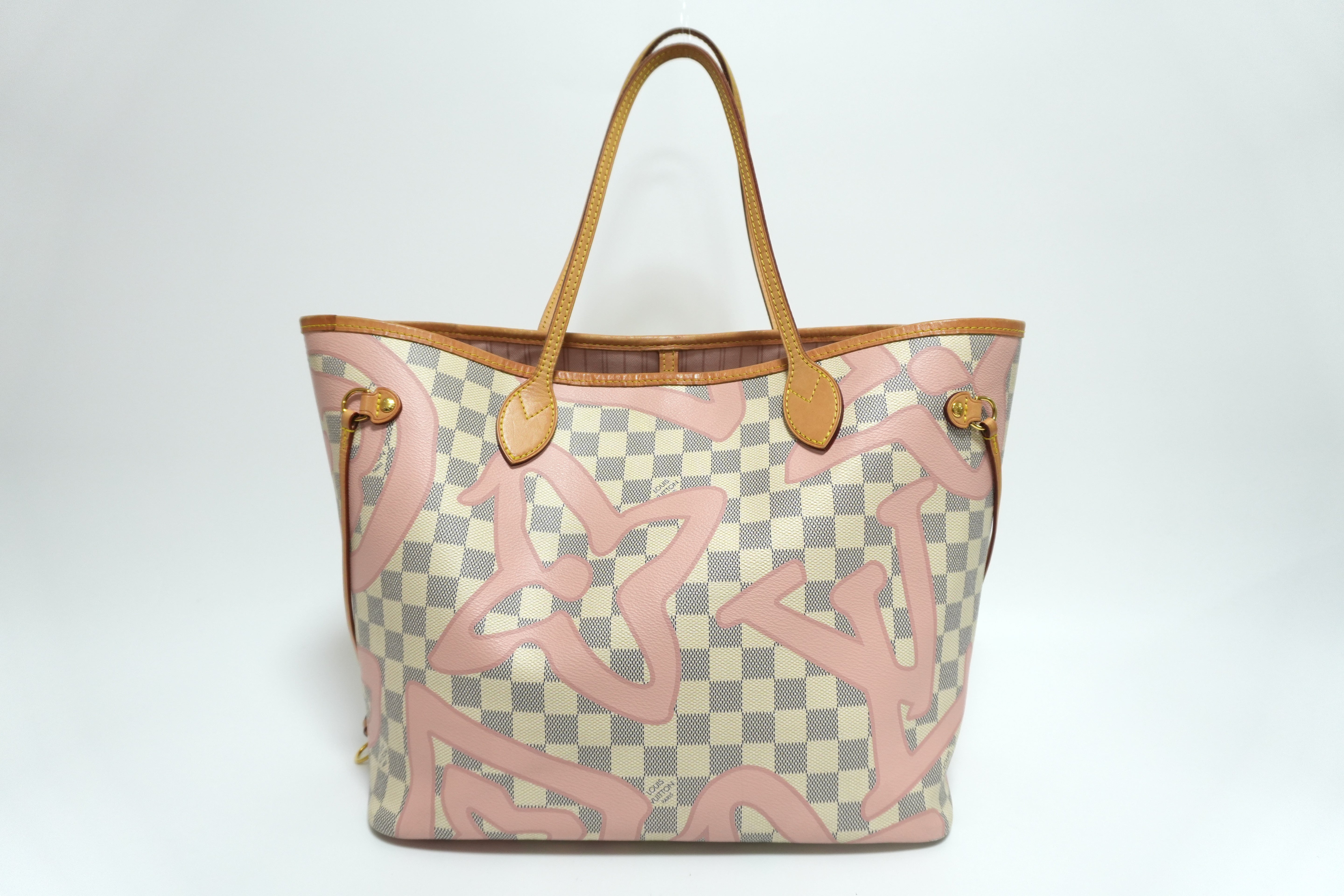 Louis Vuitton Neverfull MM Limited Edition Tahitienne with Pouch Used