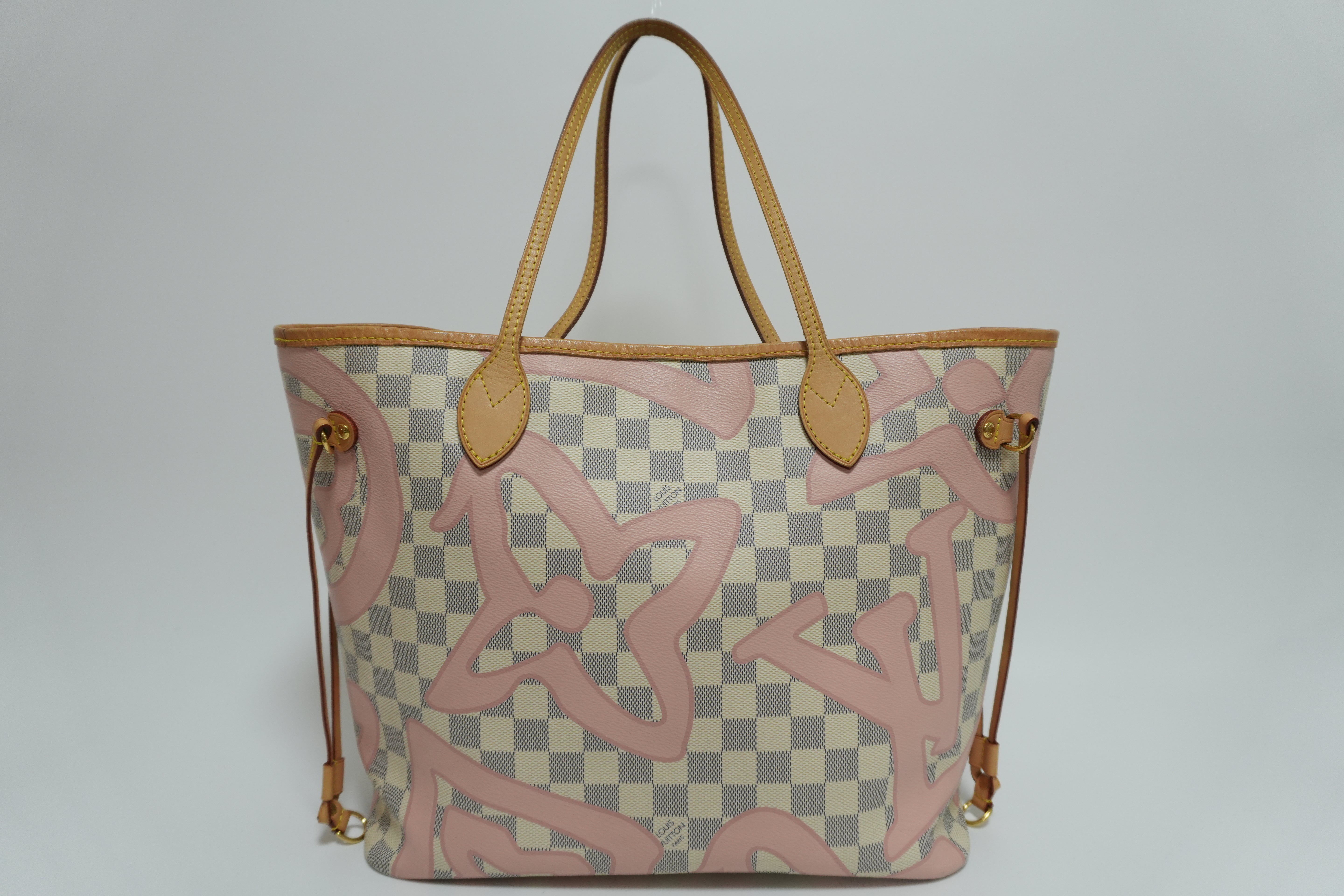 Louis Vuitton Neverfull MM Limited Edition Tahitienne with Pouch Used