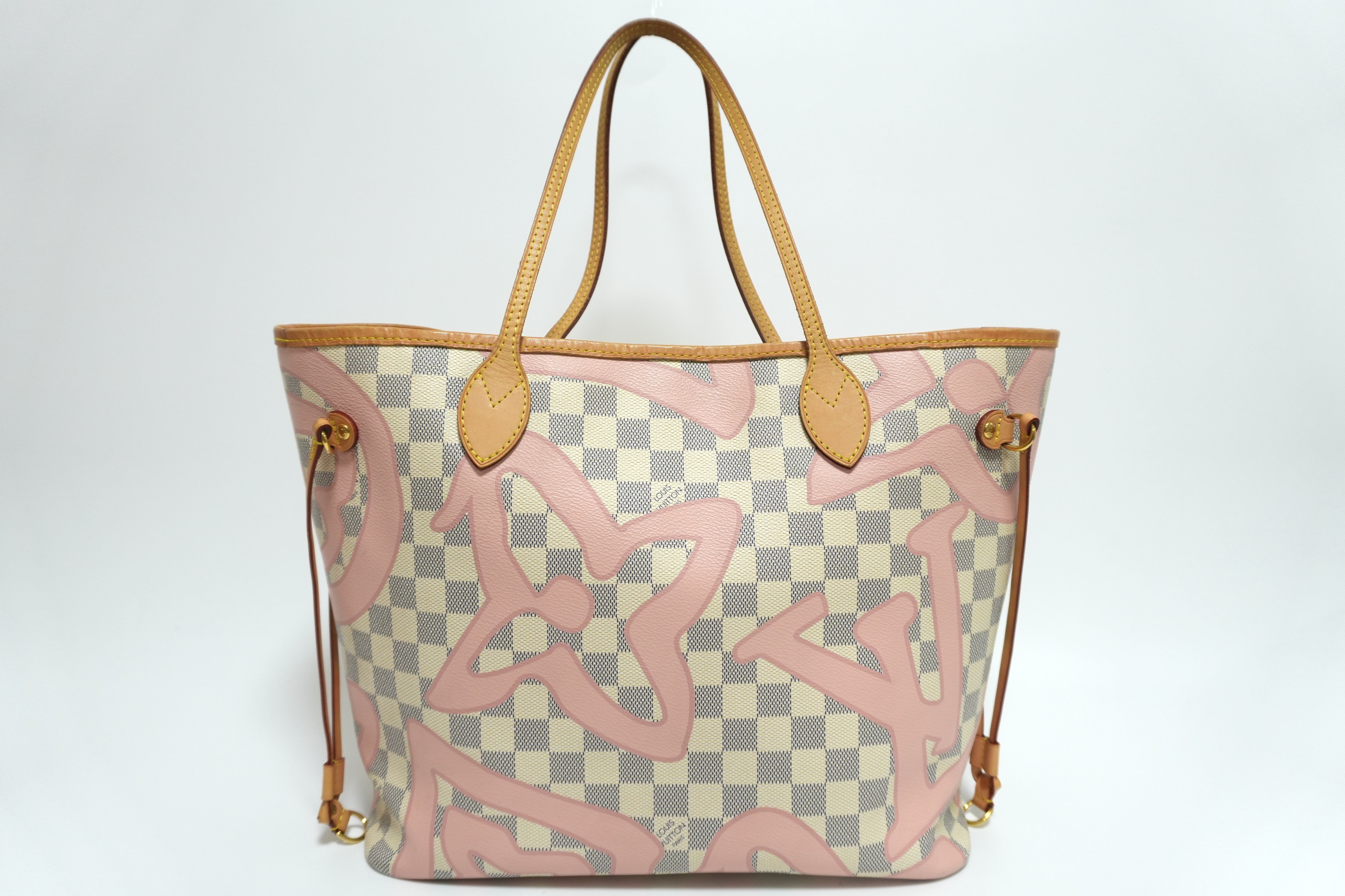 Louis Vuitton Neverfull MM Limited Edition Tahitienne with Pouch Used