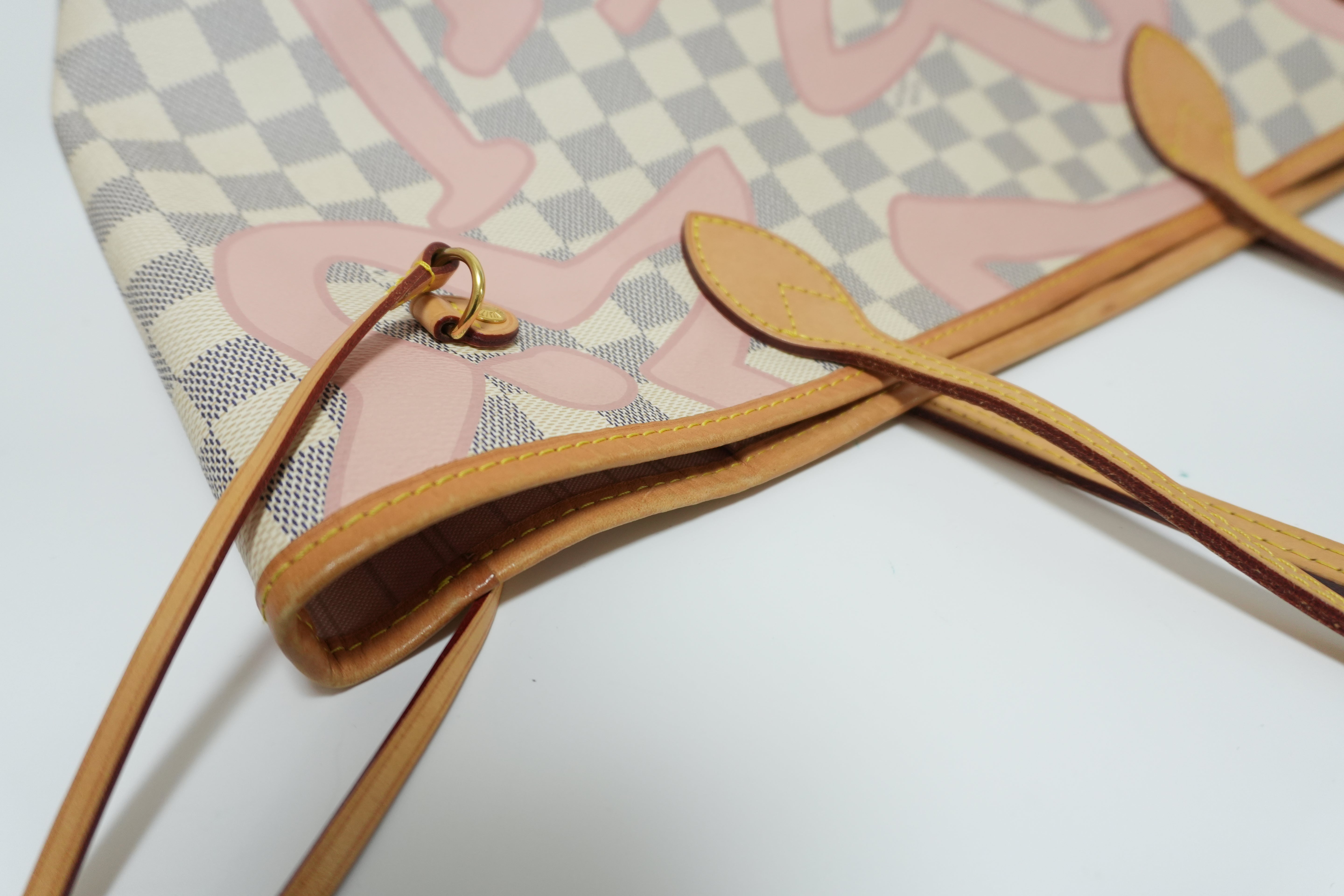 Louis Vuitton Neverfull MM Limited Edition Tahitienne with Pouch Used