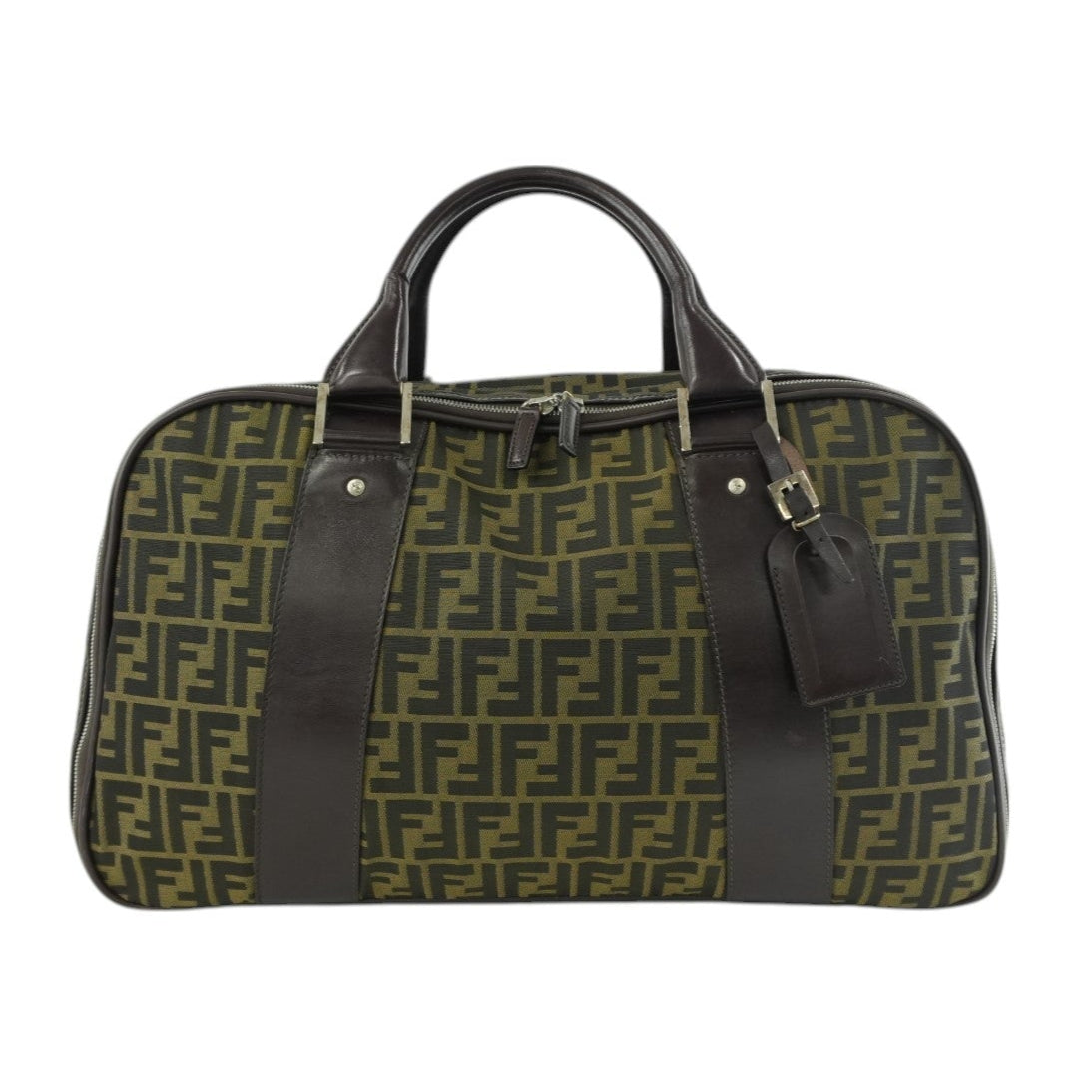 Fendi Zucca Duffle Bag Used