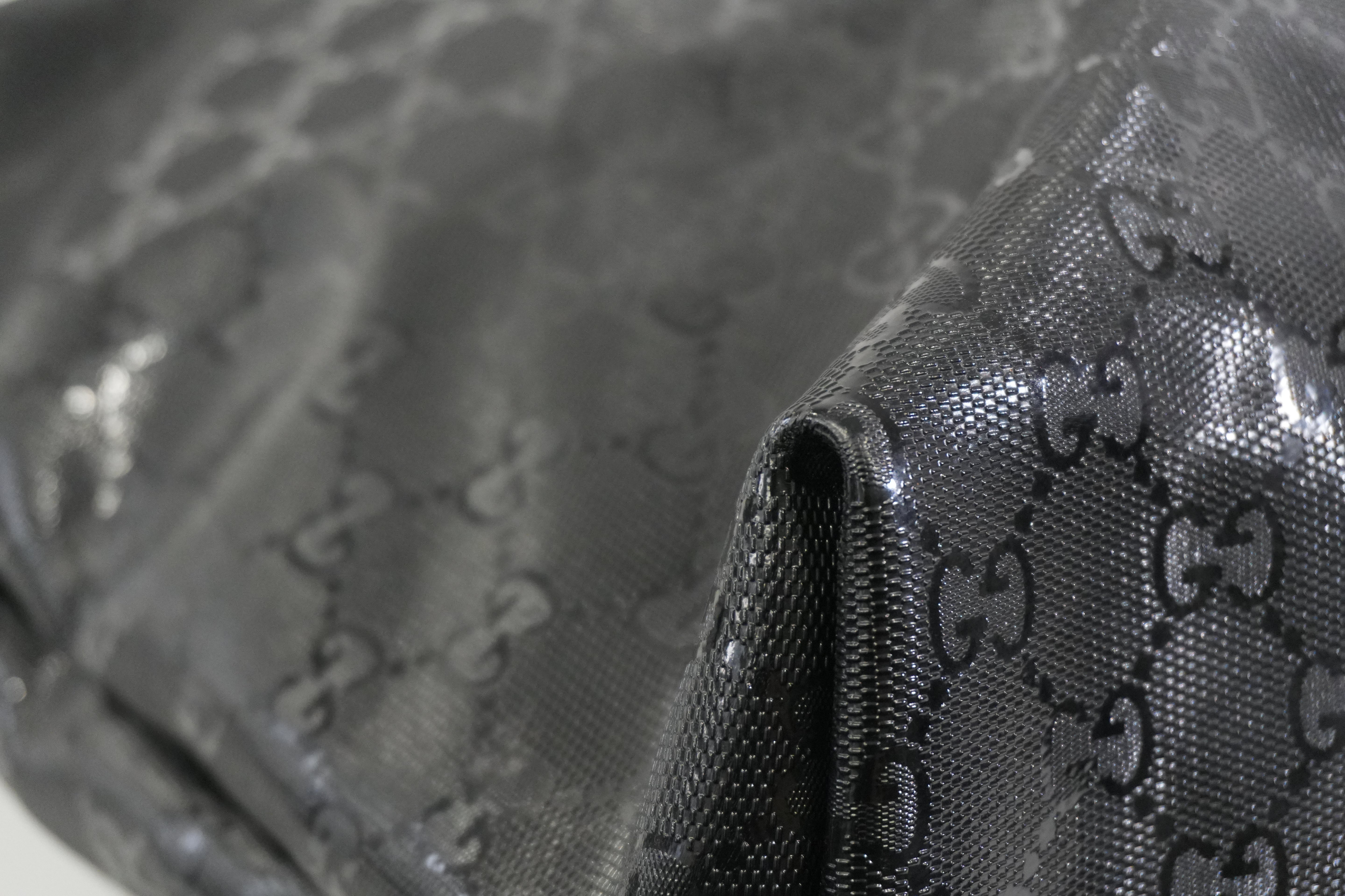 Pre-owned Gucci Guccisima Tote Bag Black