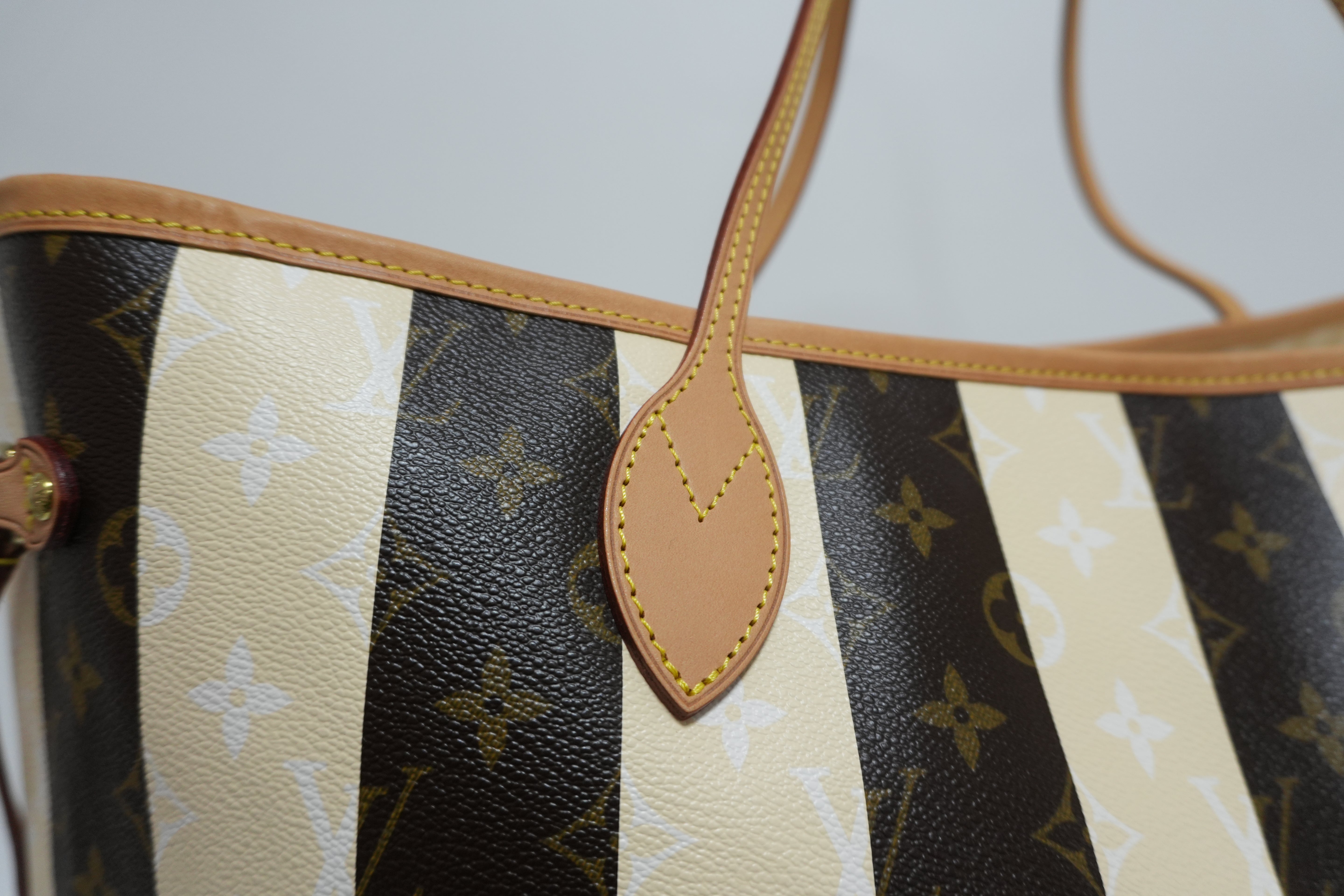 Louis Vuitton Limited Edition Rayures XL Neverfull Used