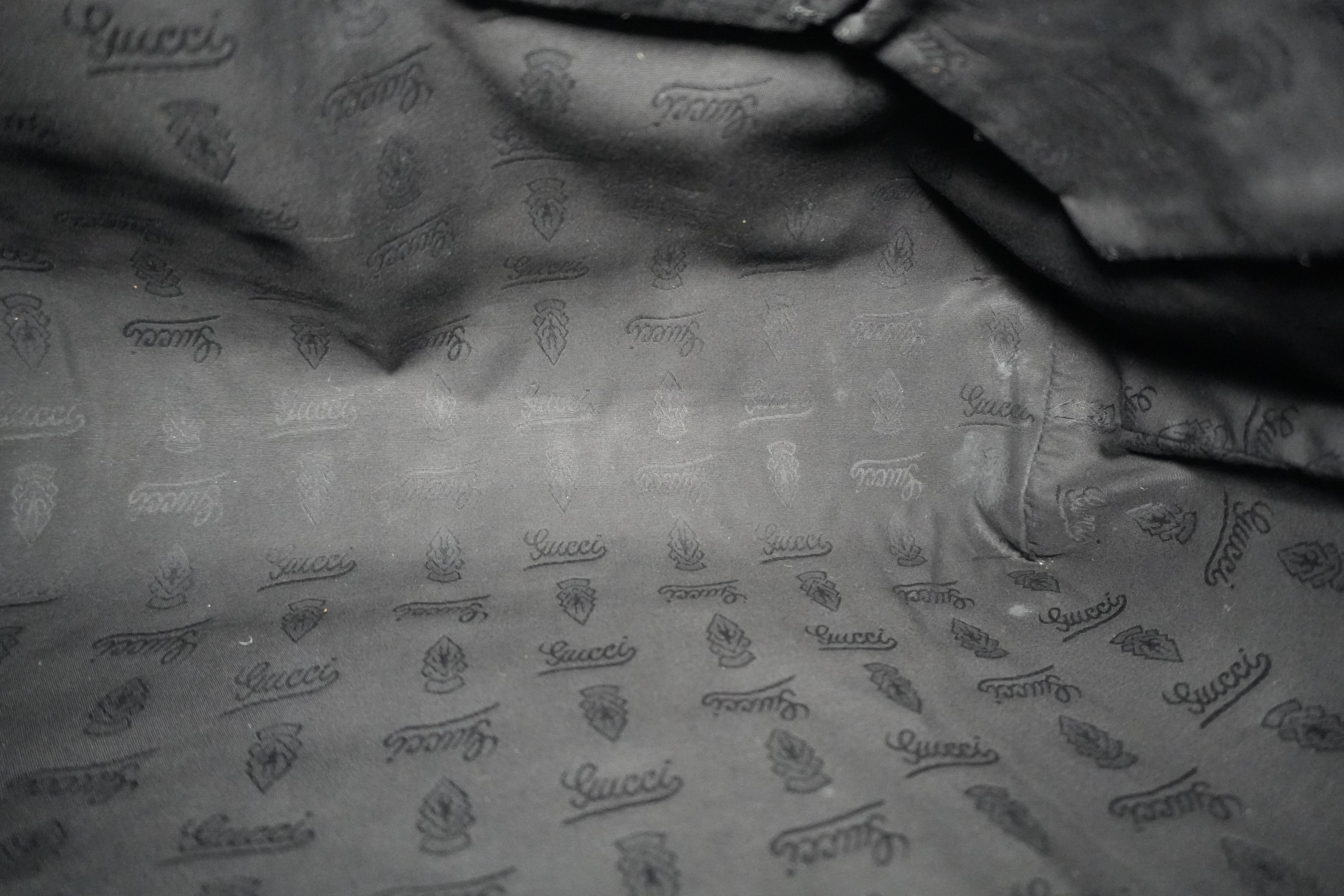 Pre-owned Gucci Guccisima Tote Bag Black