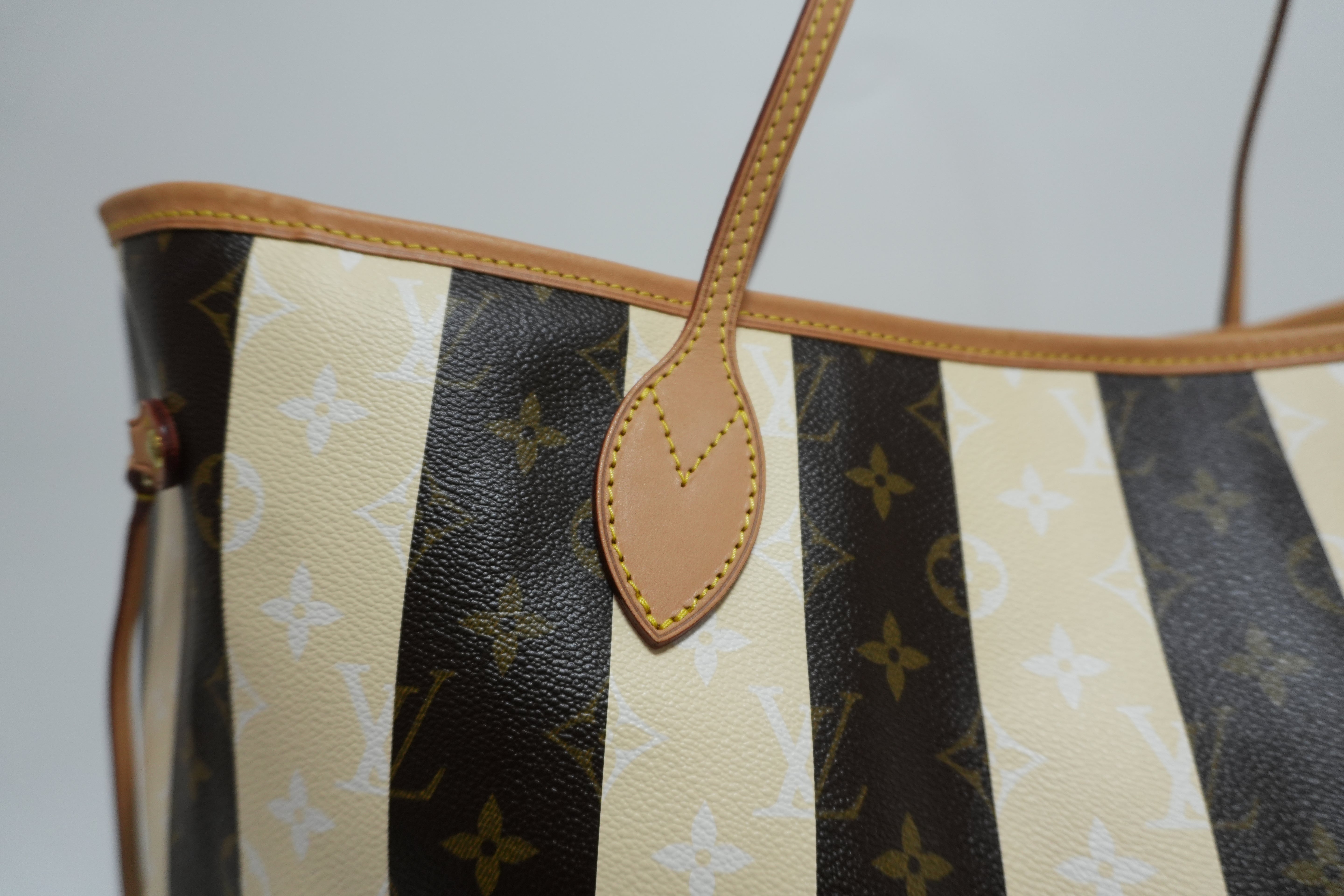 Louis Vuitton Limited Edition Rayures XL Neverfull Used