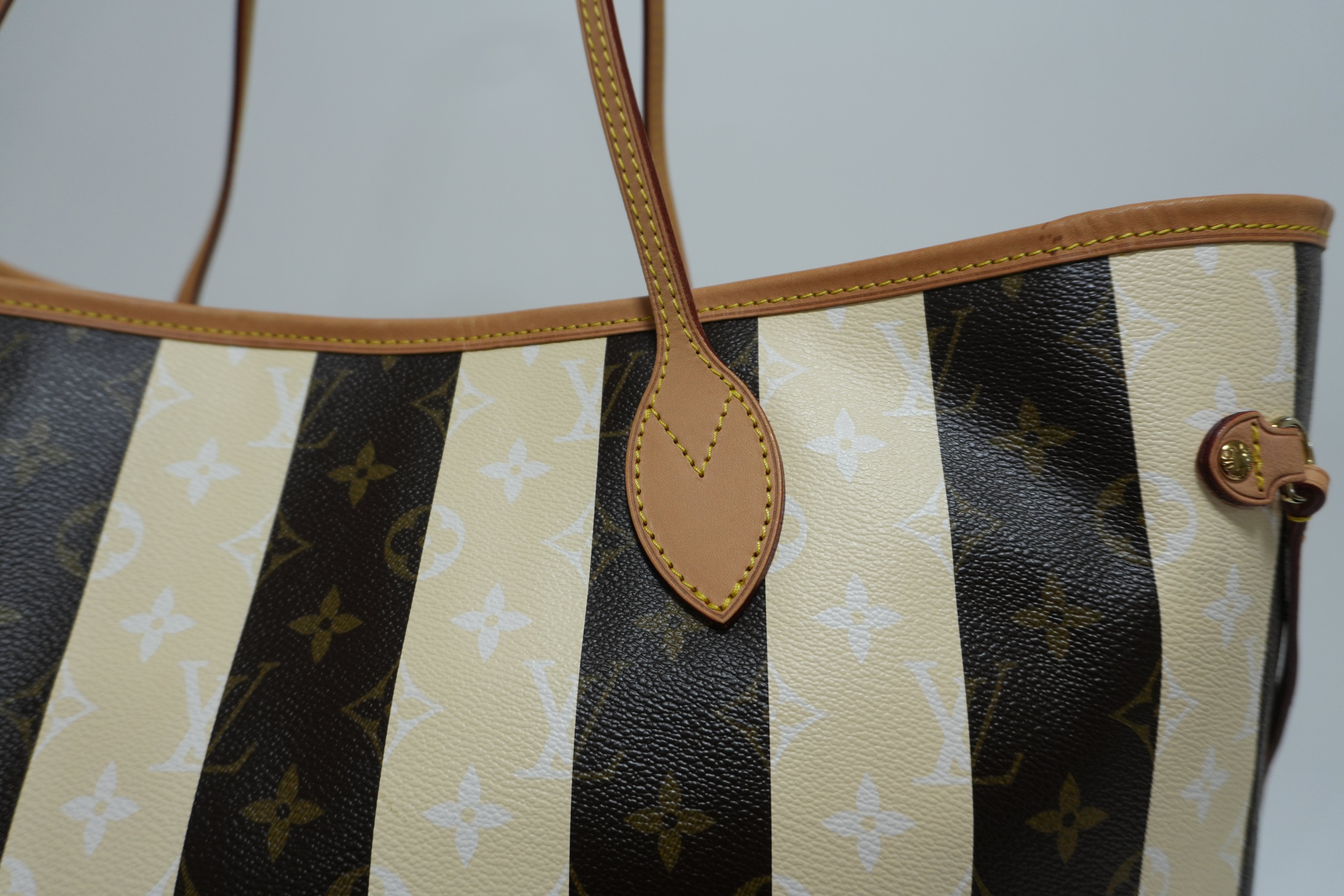 Louis Vuitton Limited Edition Rayures XL Neverfull Used