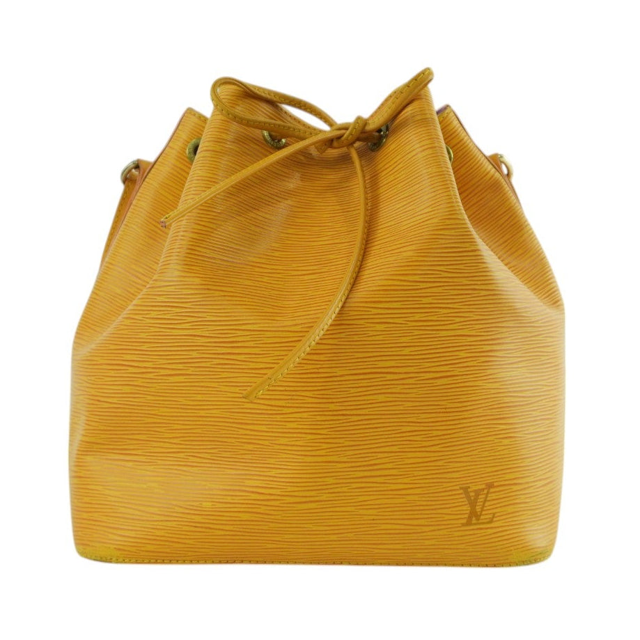Louis Vuitton Noe PM Shoulder Bag Epi Yellow Used