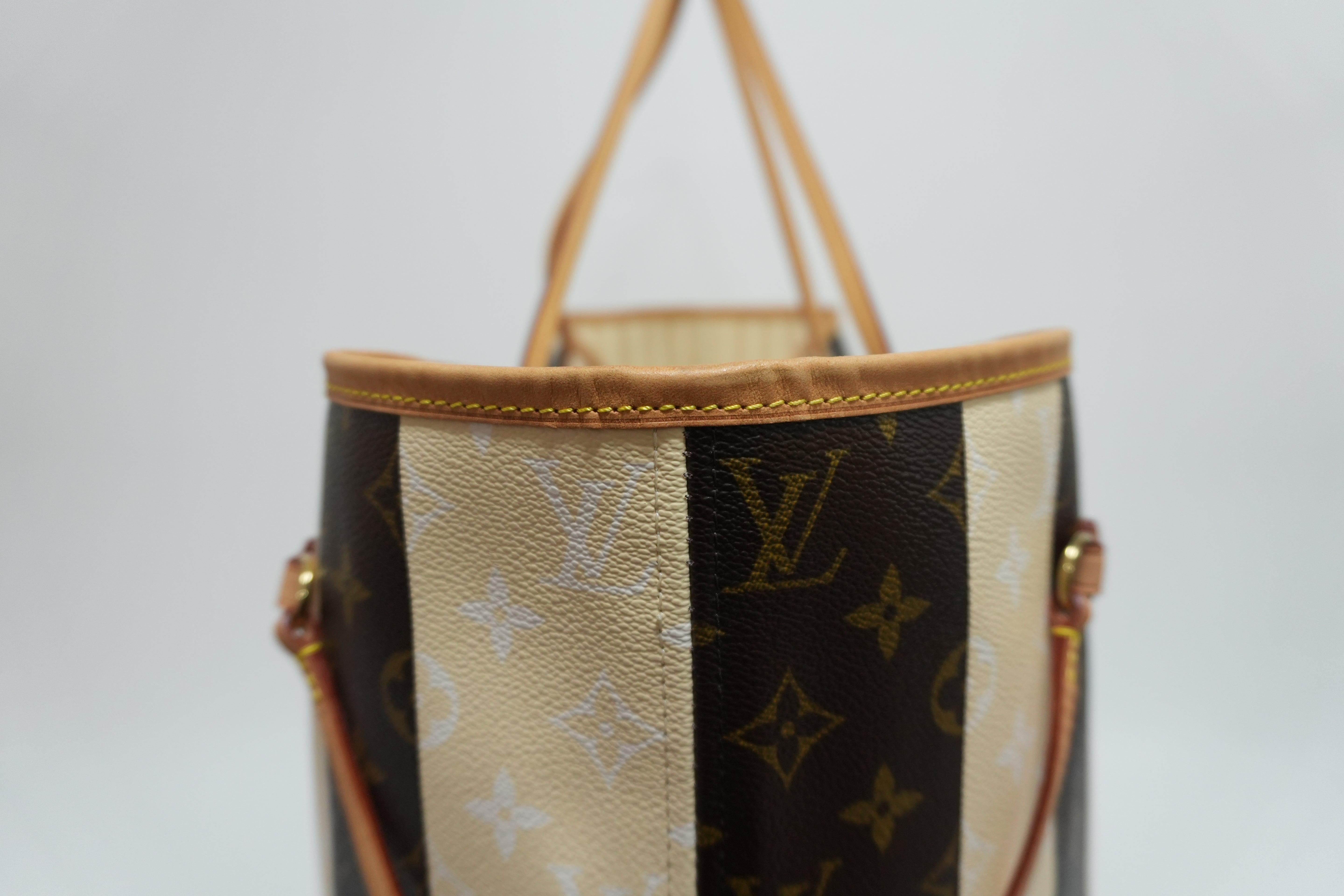 Louis Vuitton Limited Edition Rayures XL Neverfull Used