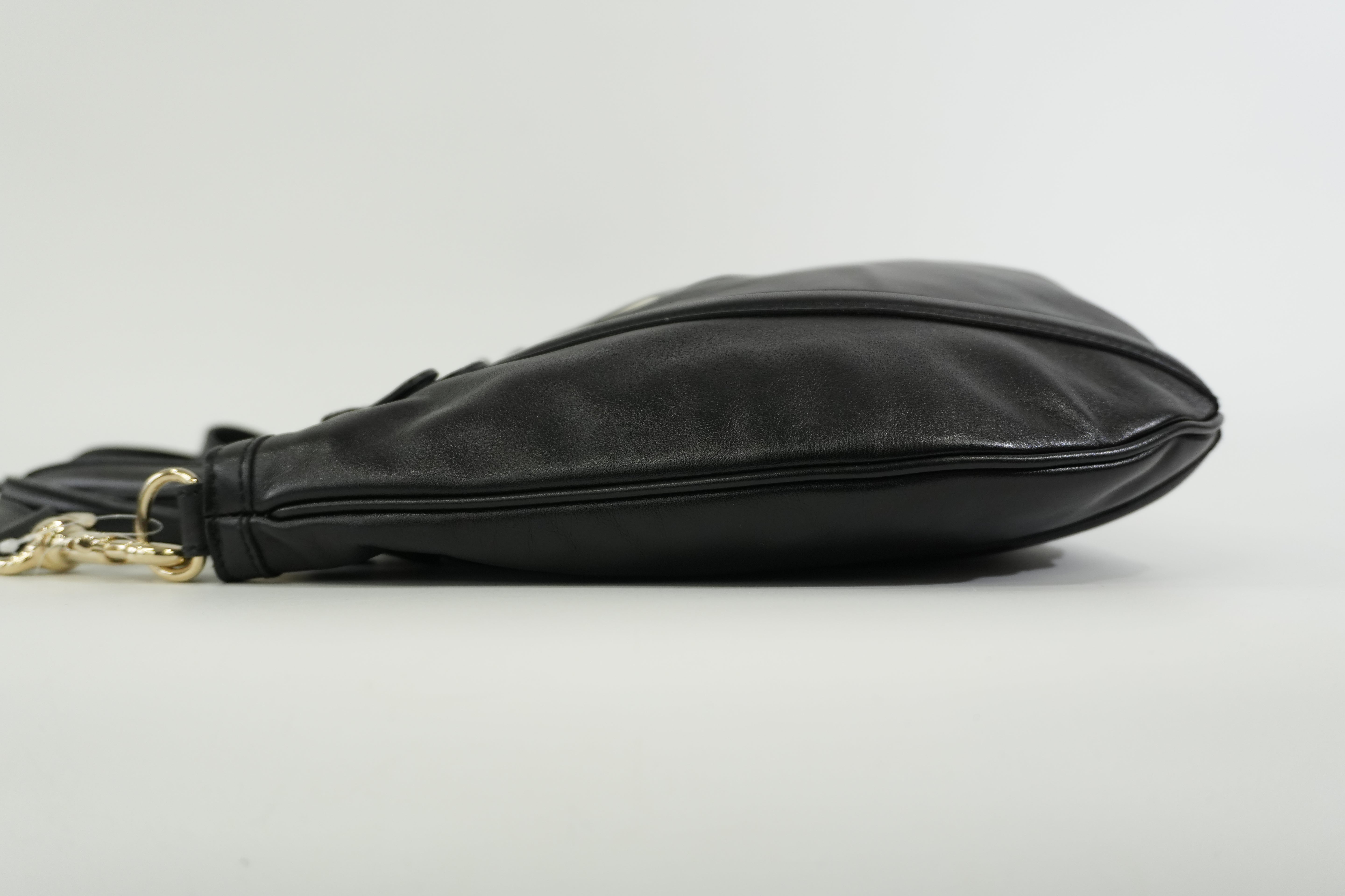 Pre-owned Gucci Two Way Britt Satchel Shoulder Bag Black