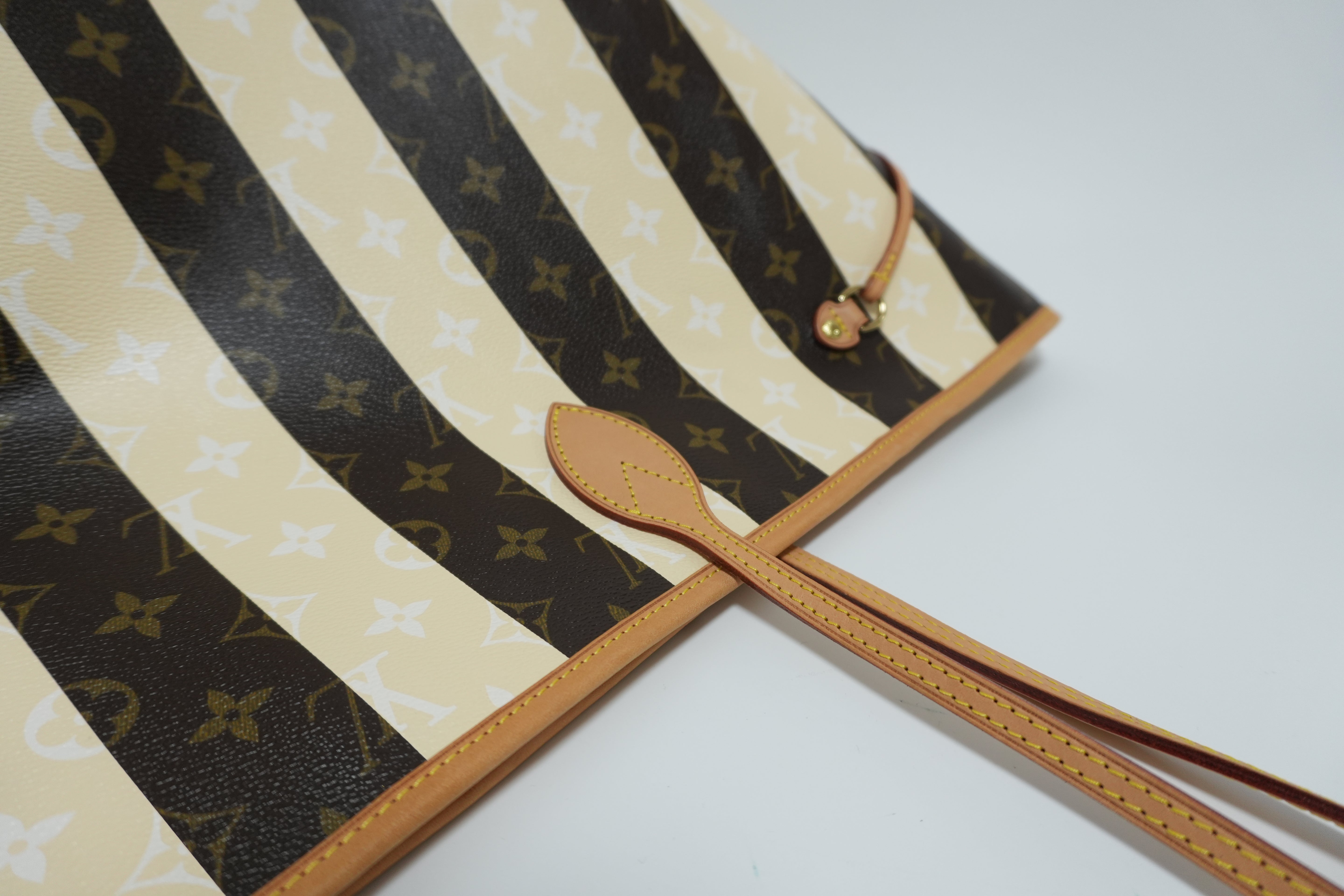 Louis Vuitton Limited Edition Rayures XL Neverfull Used