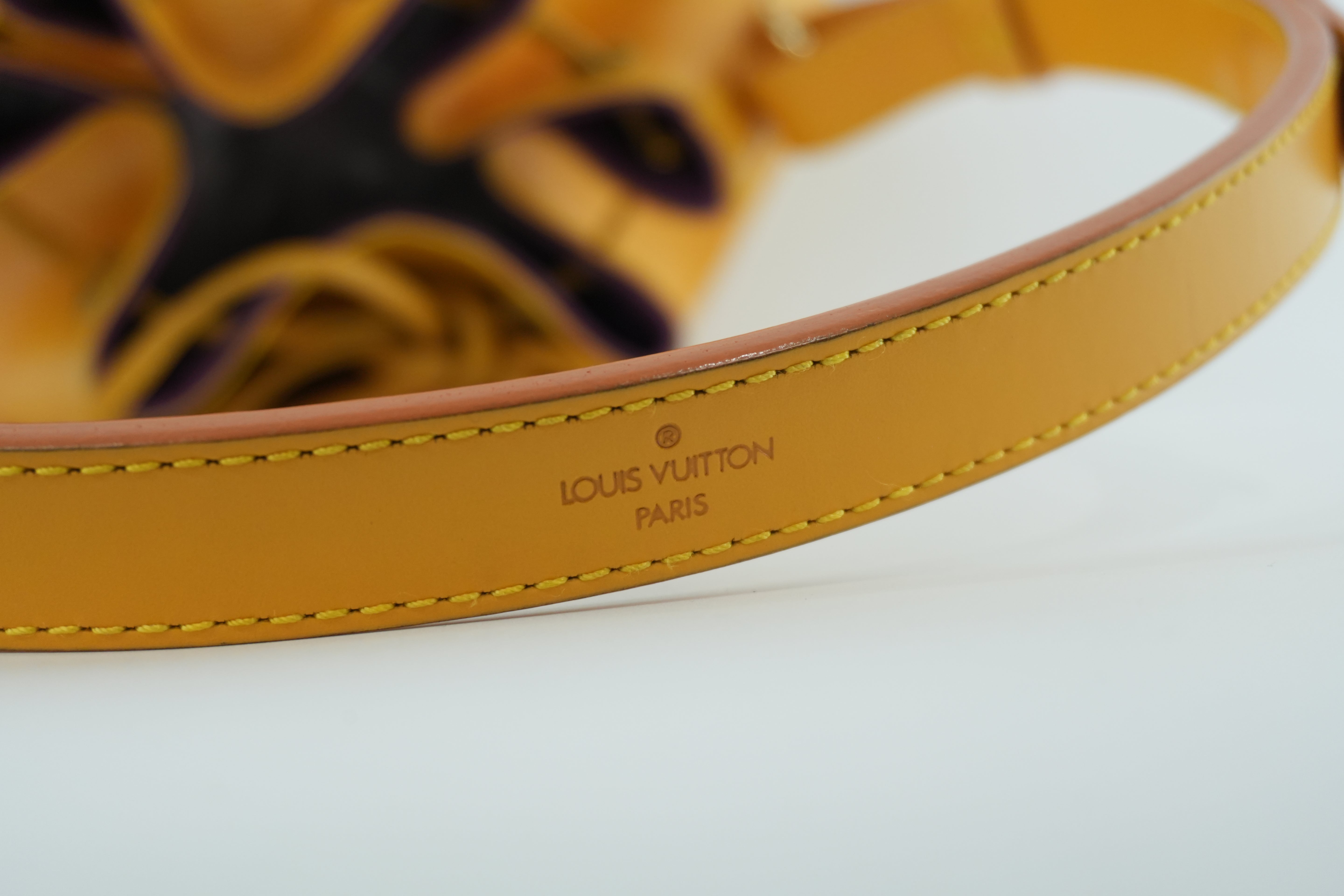 Louis Vuitton Noe PM Shoulder Bag Epi Yellow Used
