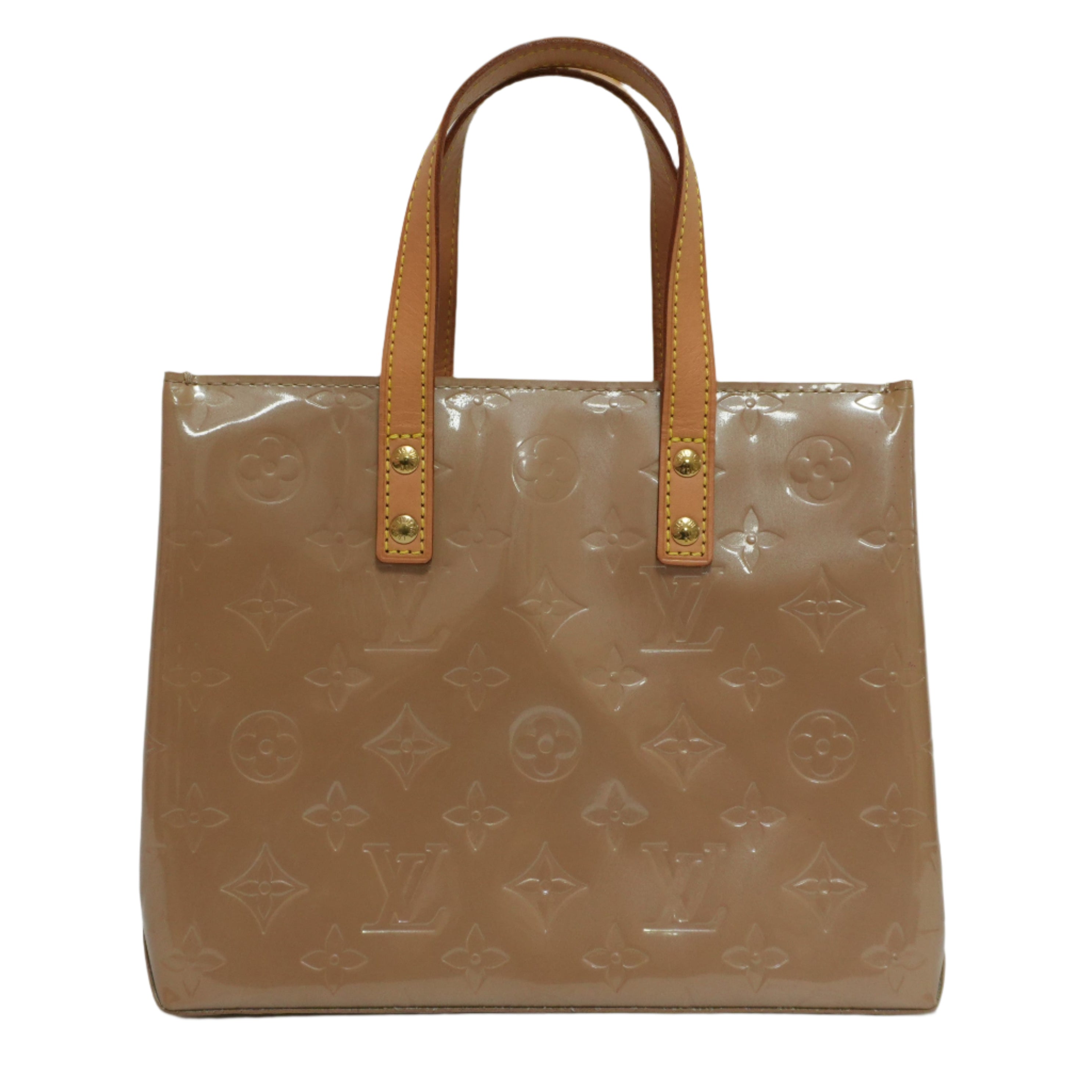 Louis Vuitton Vernis Reade PM Beige Used