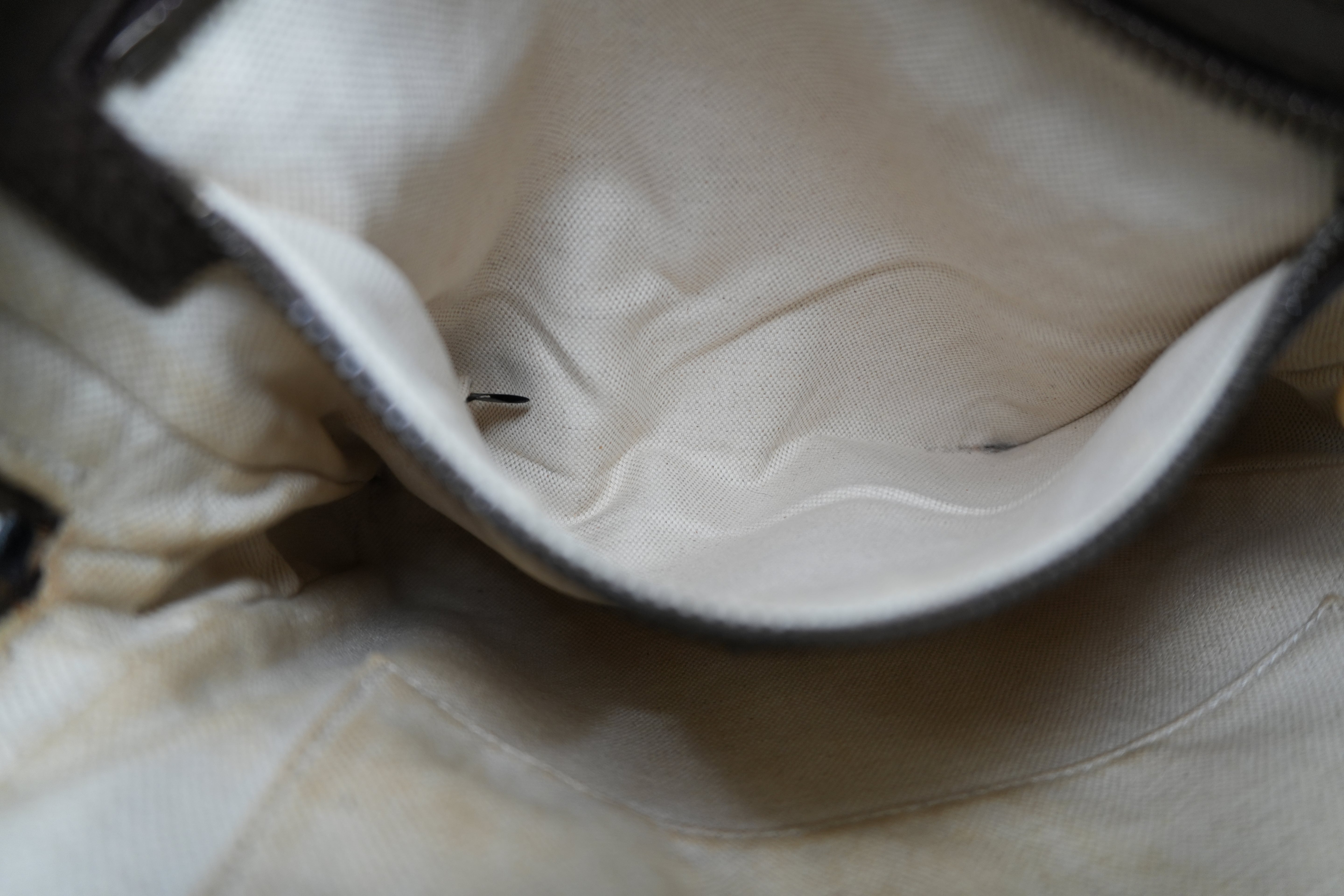 Pre-owned Gucci Ophidia Shoulder Bag Brown