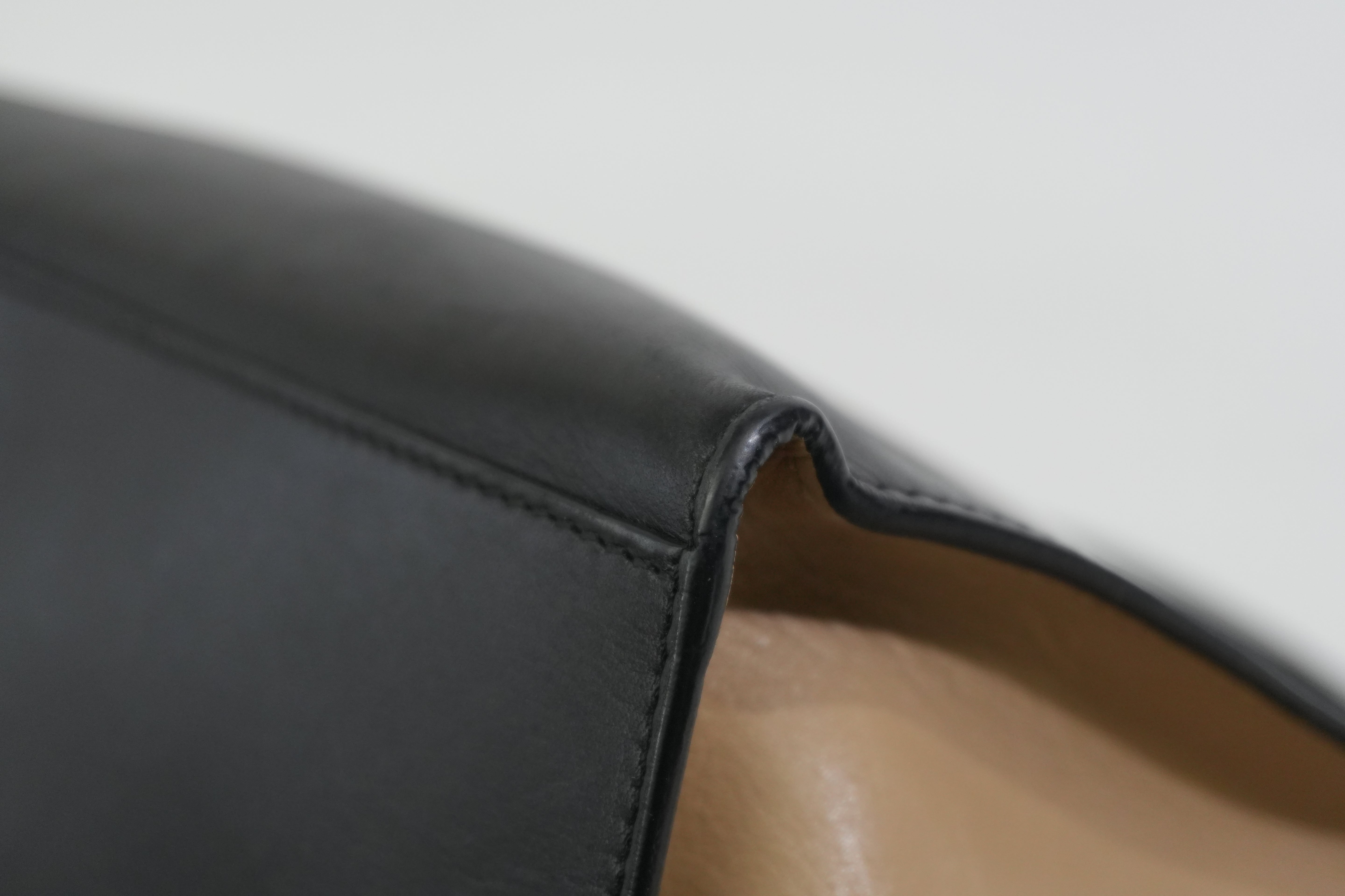 Pre-owned Celine Trapeze Two Way Shoulder Bag Tricolor Blue