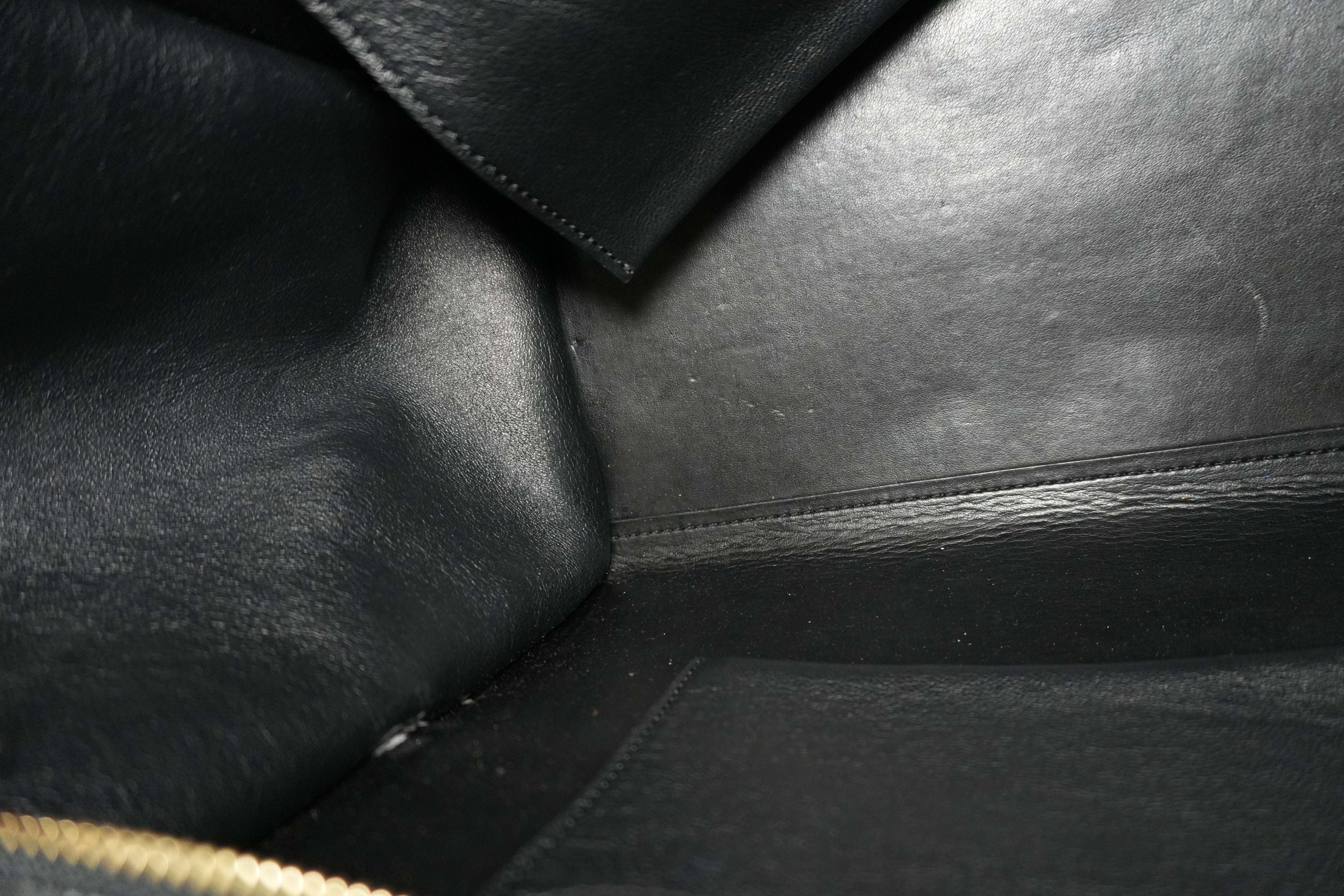 Pre-owned Celine Trapeze Two Way Shoulder Bag Tricolor Blue