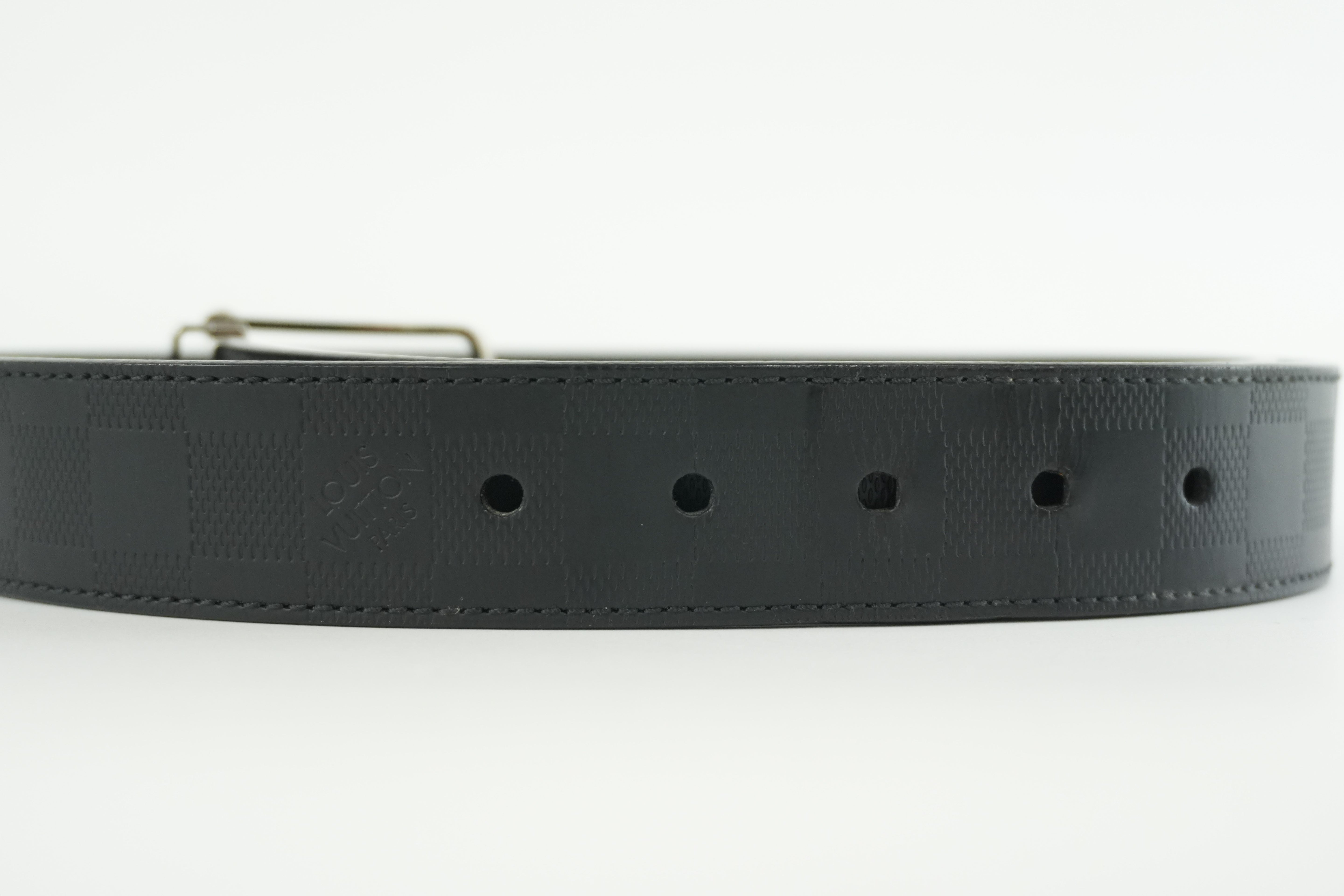 Louis Vuitton Belt Size 95 Black Used