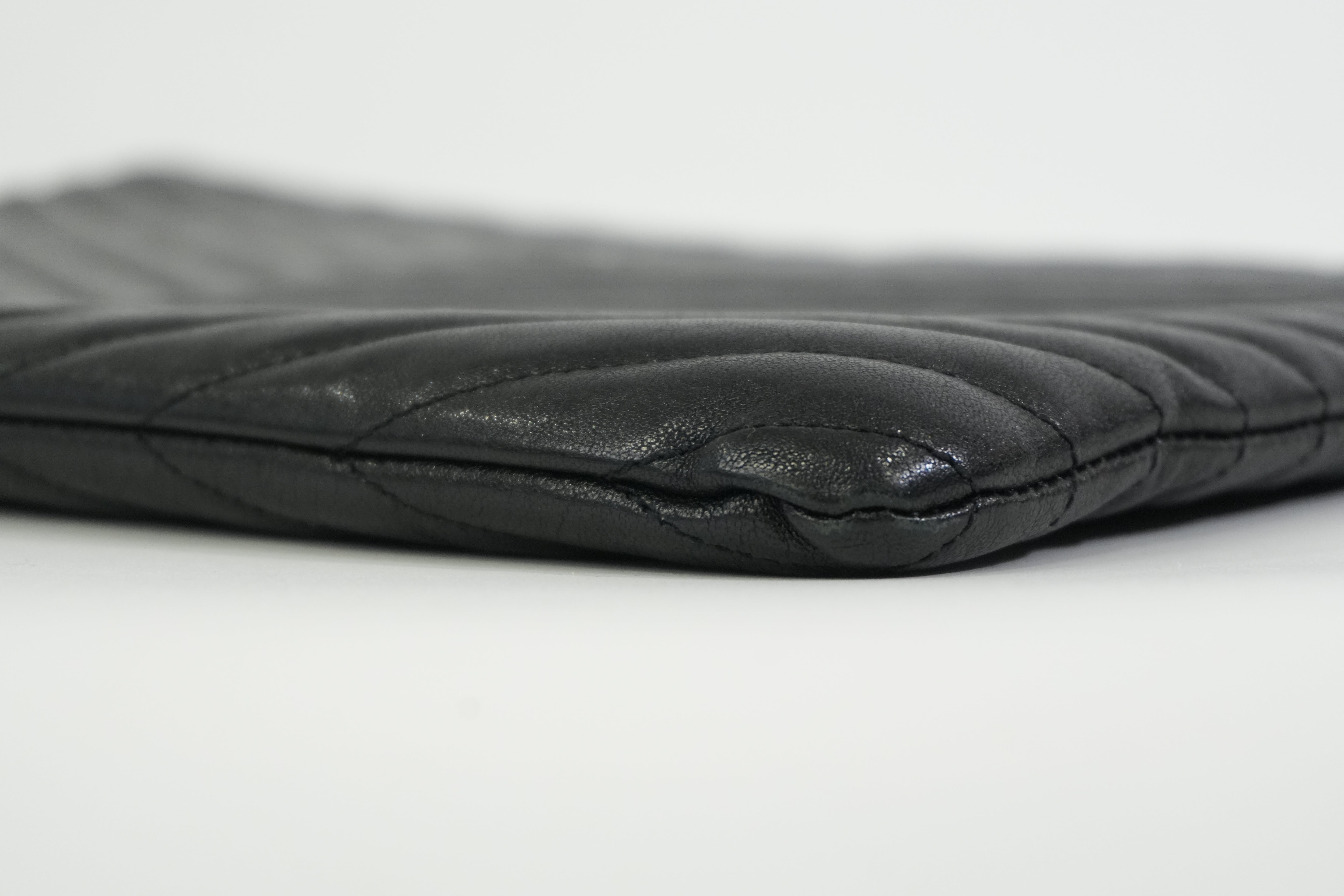 Pre-owned Saint Laurent Clutch Bag Black