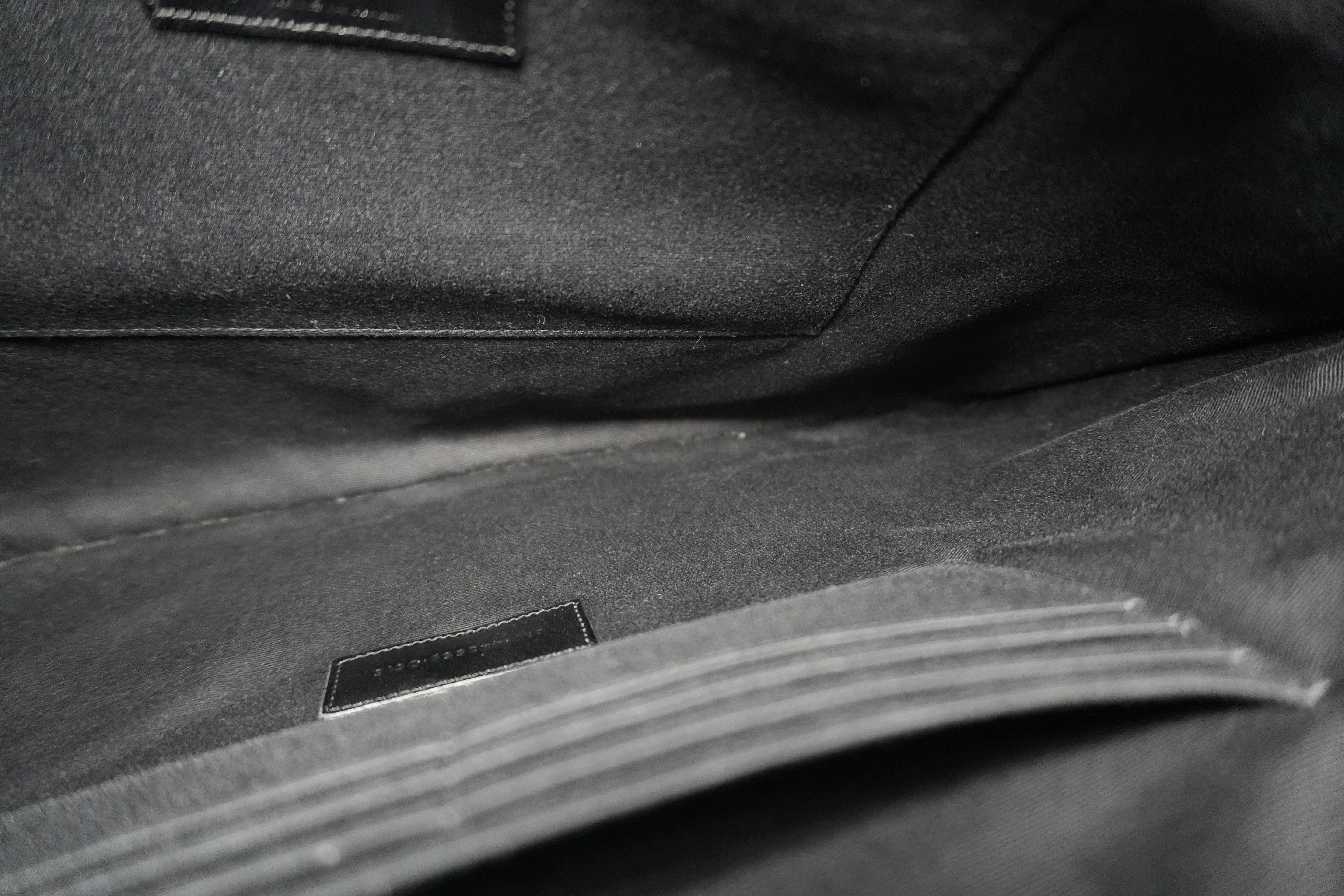 Pre-owned Saint Laurent Clutch Bag Black