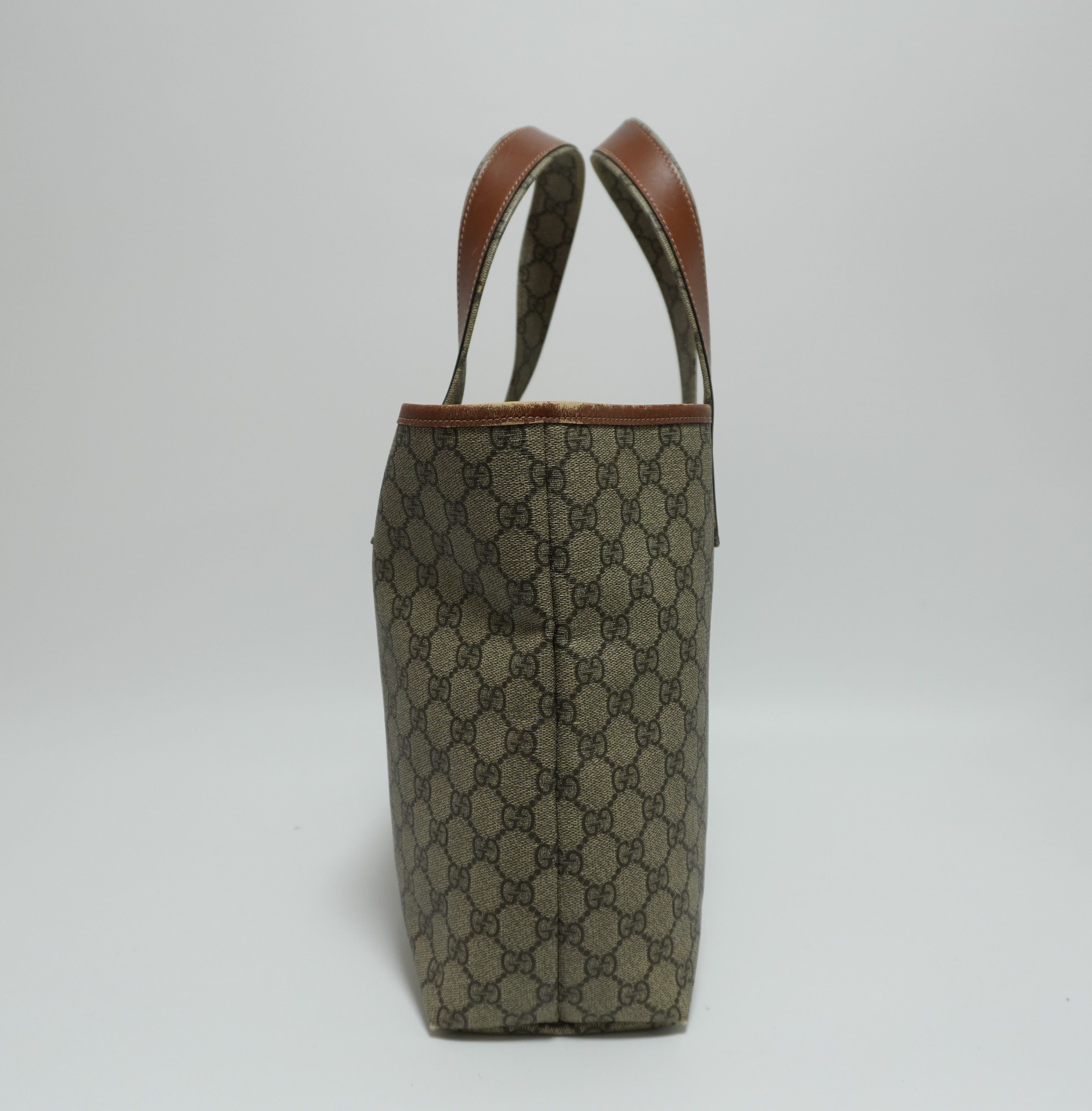 Gucci Small Loop Sheryline Tote Bag Canvas Used