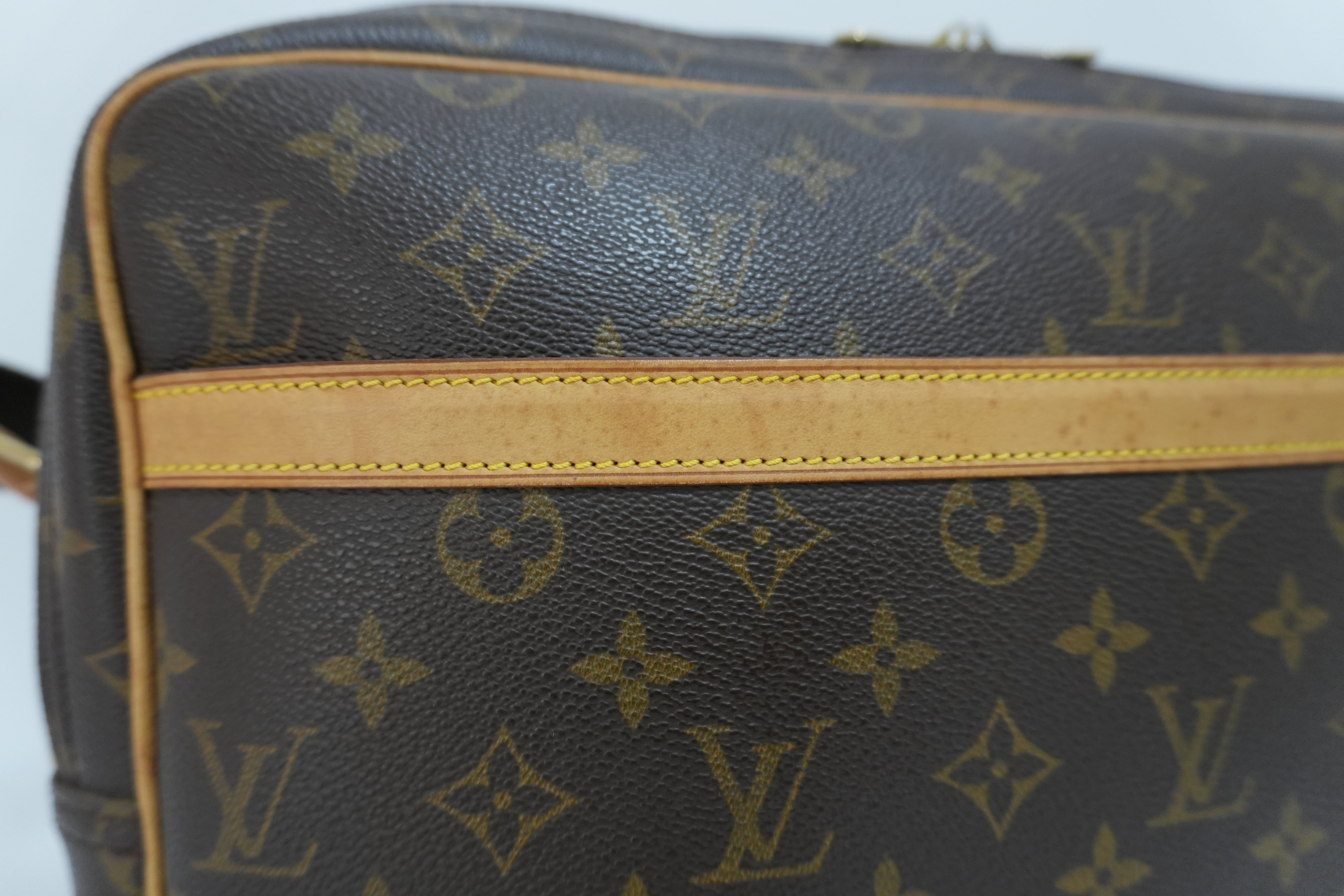 Louis Vuitton Monogram Reporter GM Messenger Bag Used