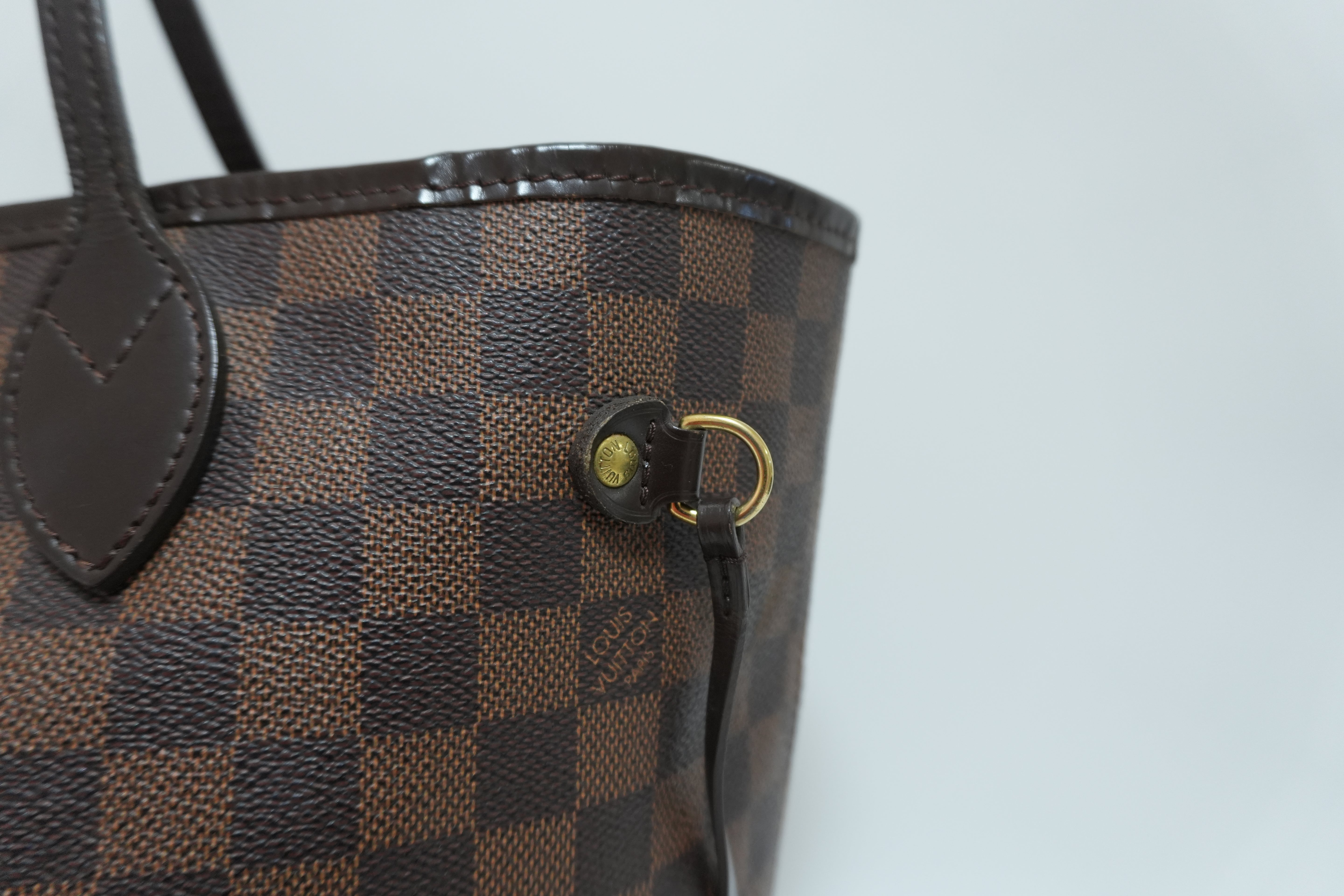 Louis Vuitton Damier Ebene Neverfull MM Used