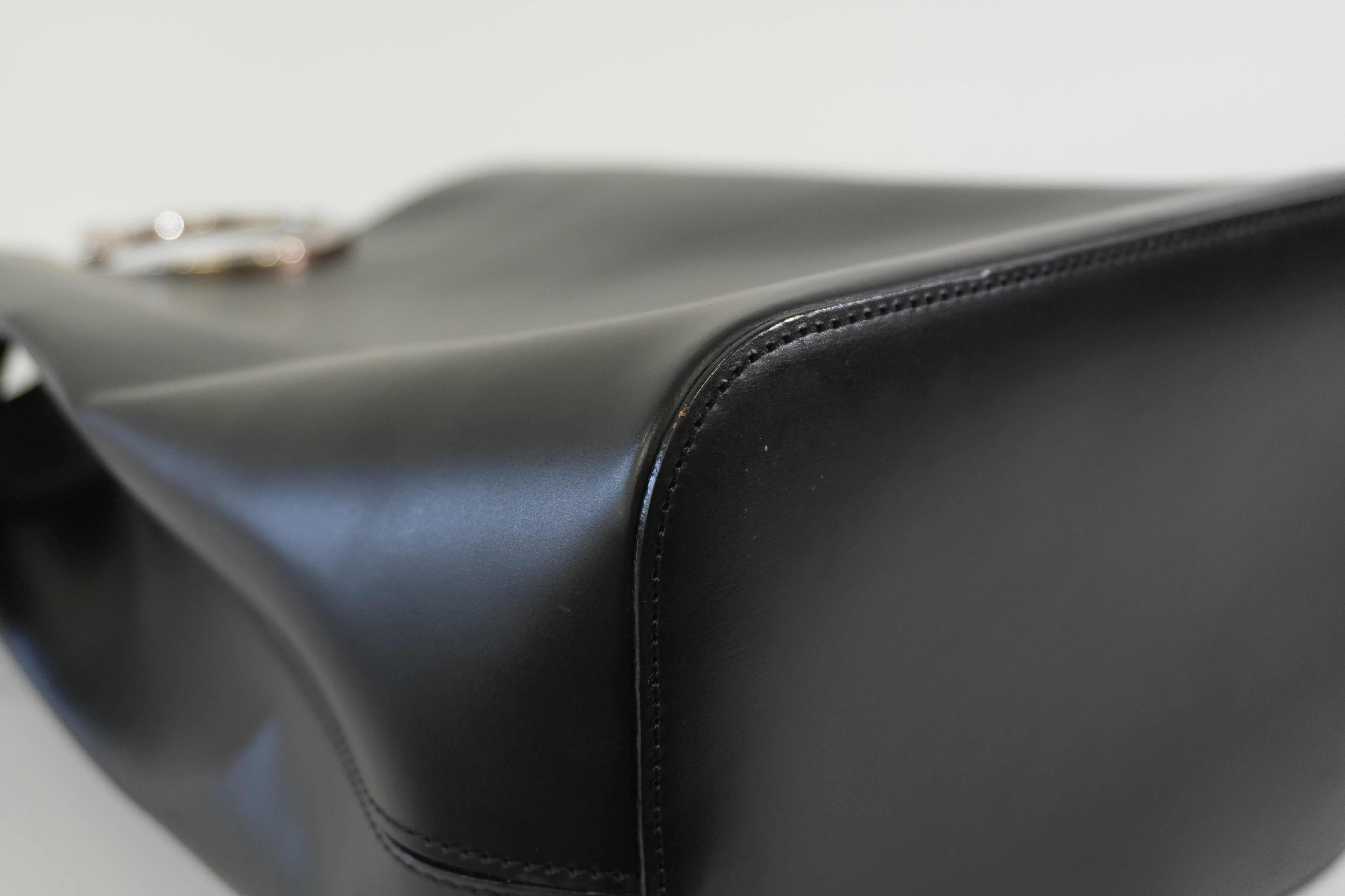 Pre-owned Cartier Panthere Shoulder Bag Black