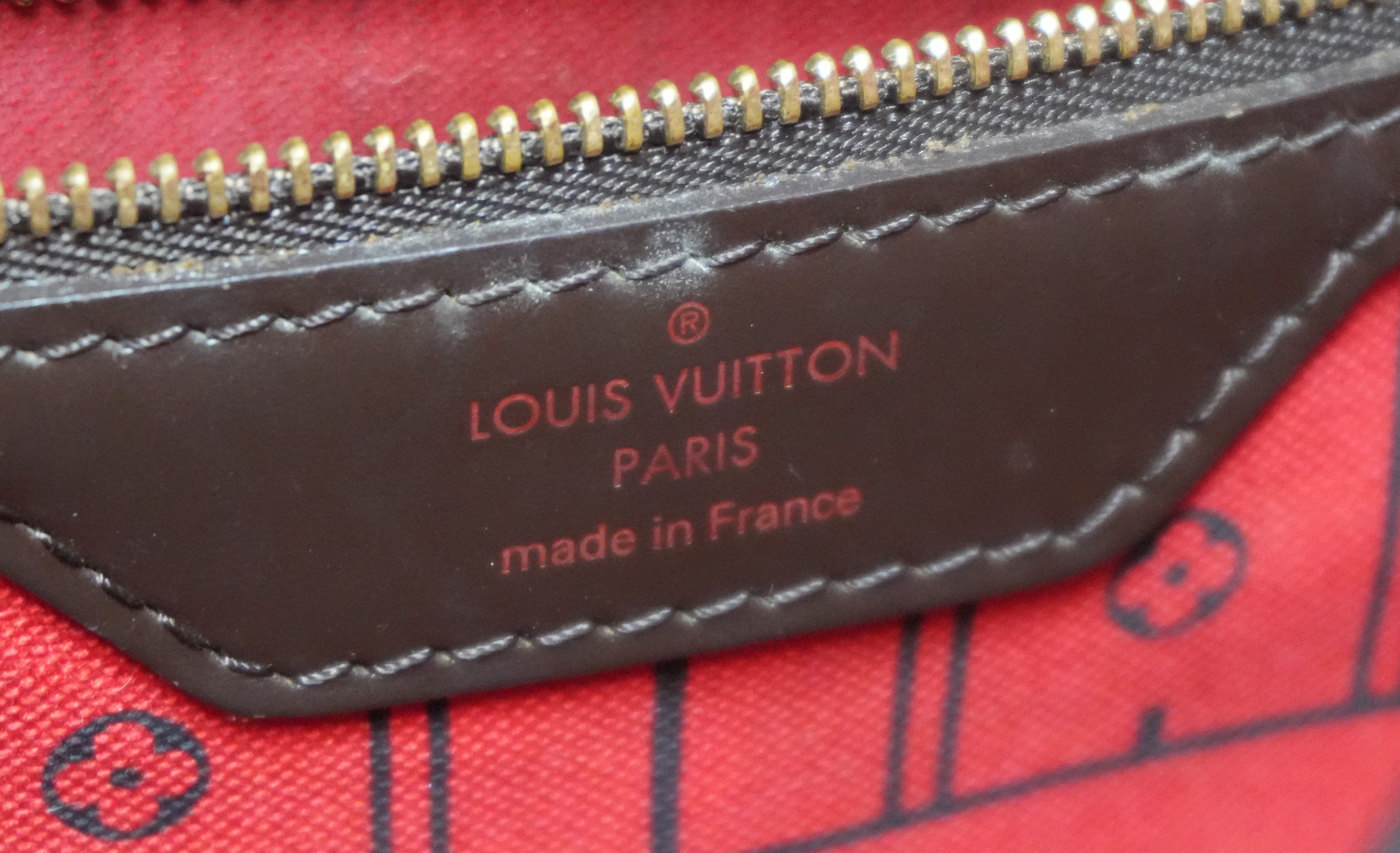 Louis Vuitton Damier Ebene Neverfull MM Used