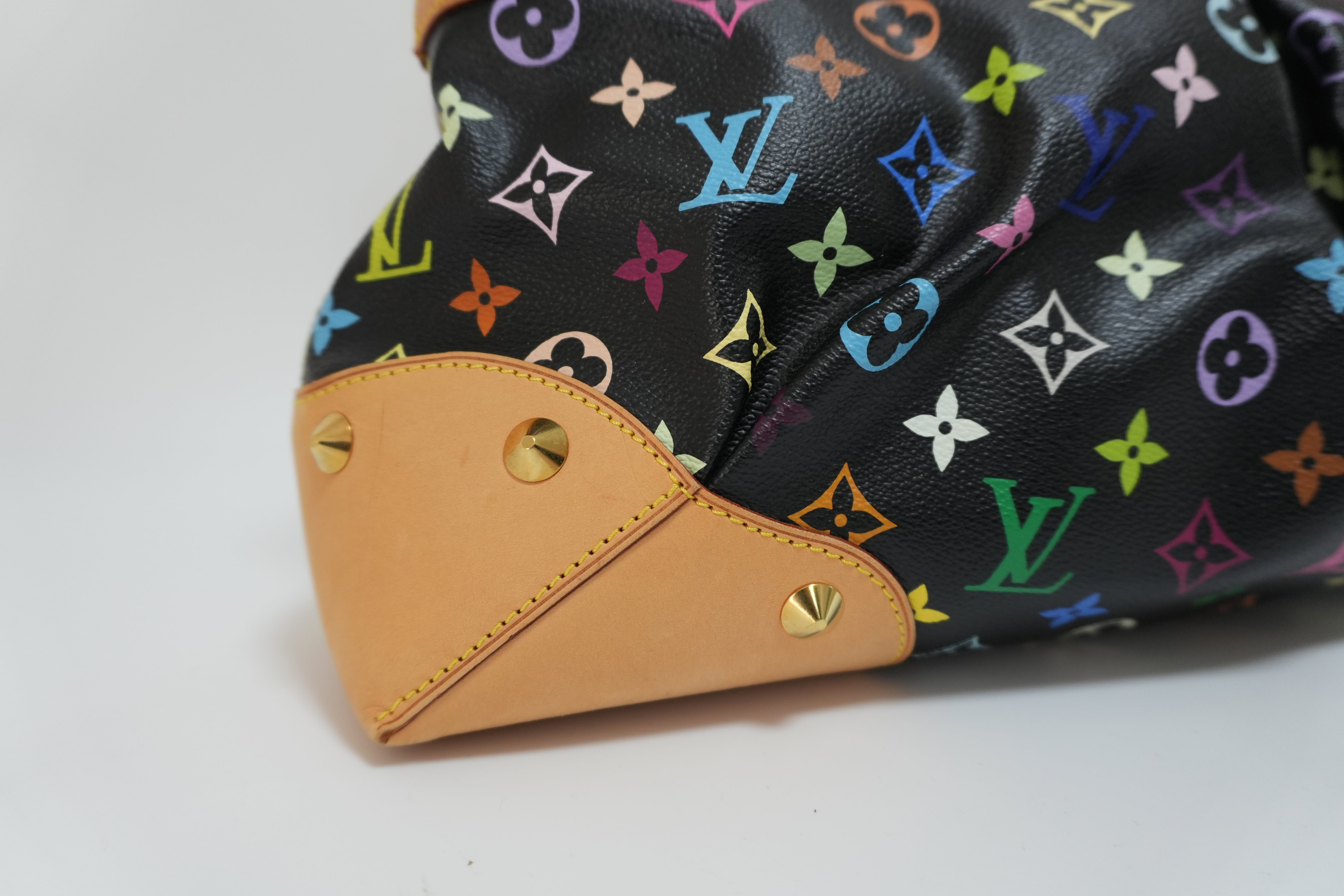 Louis Vuitton Multicolor Judy GM Black Canvas Used