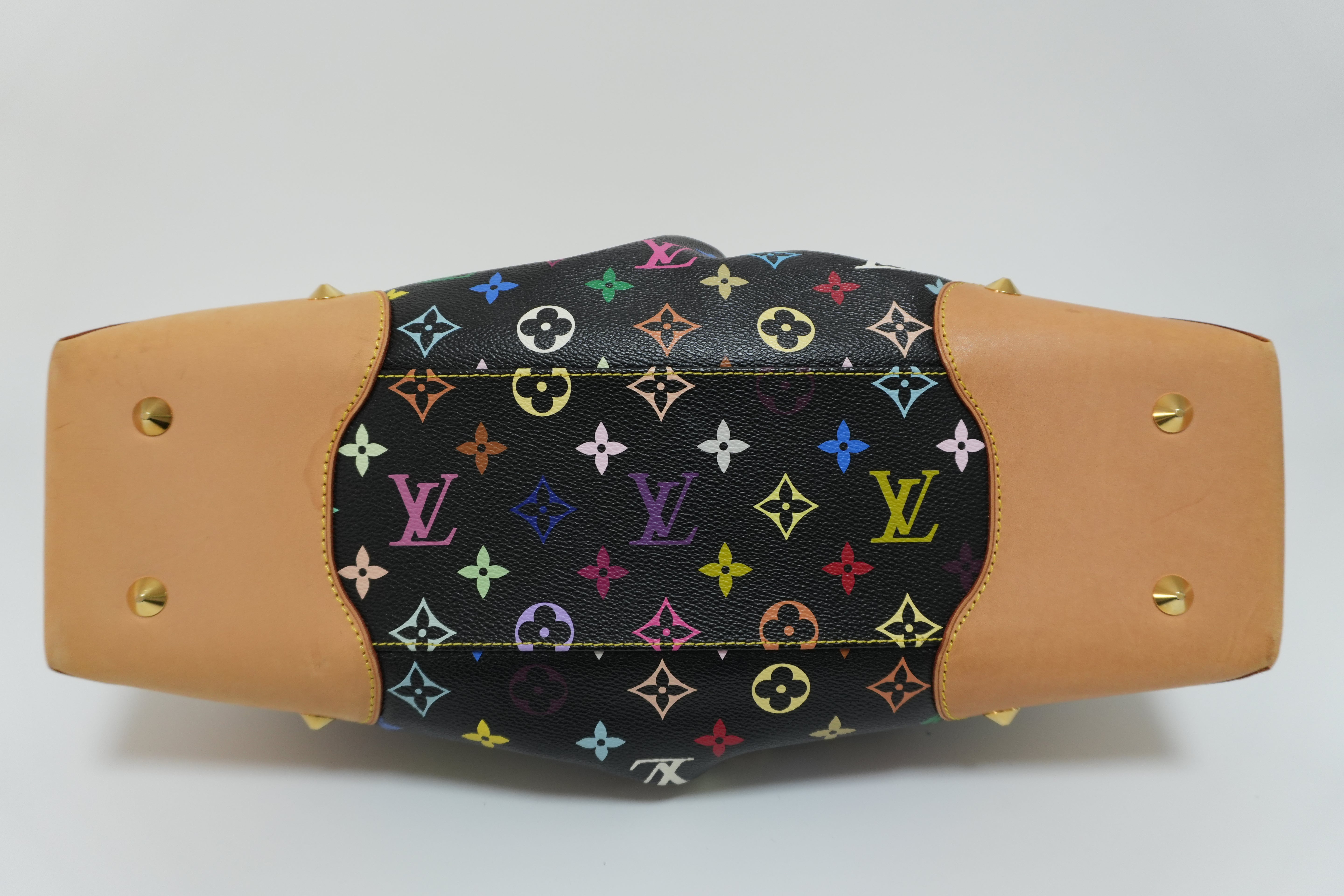 Louis Vuitton Multicolor Judy GM Black Canvas Used