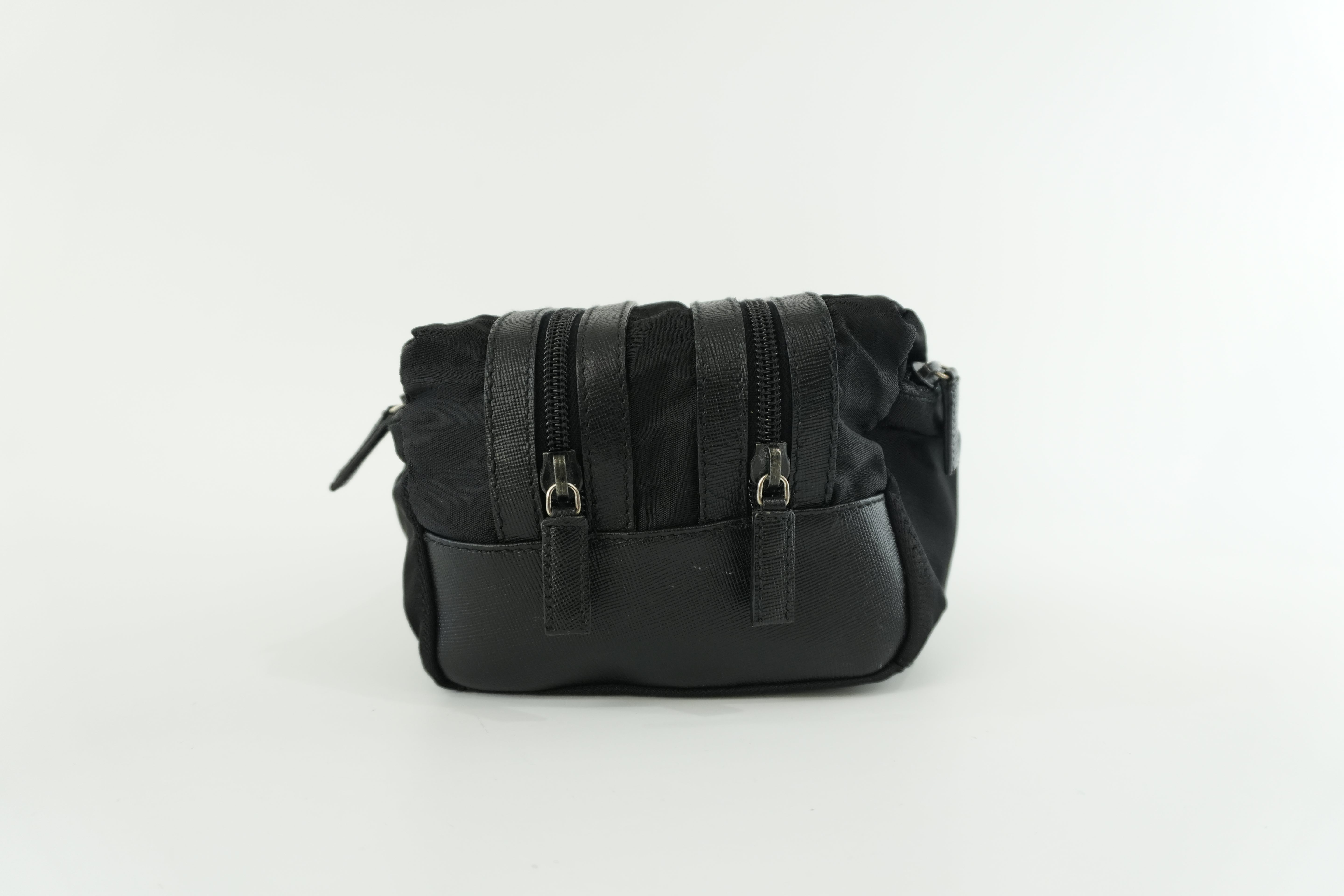 Prada Clutch Nylon Black Used