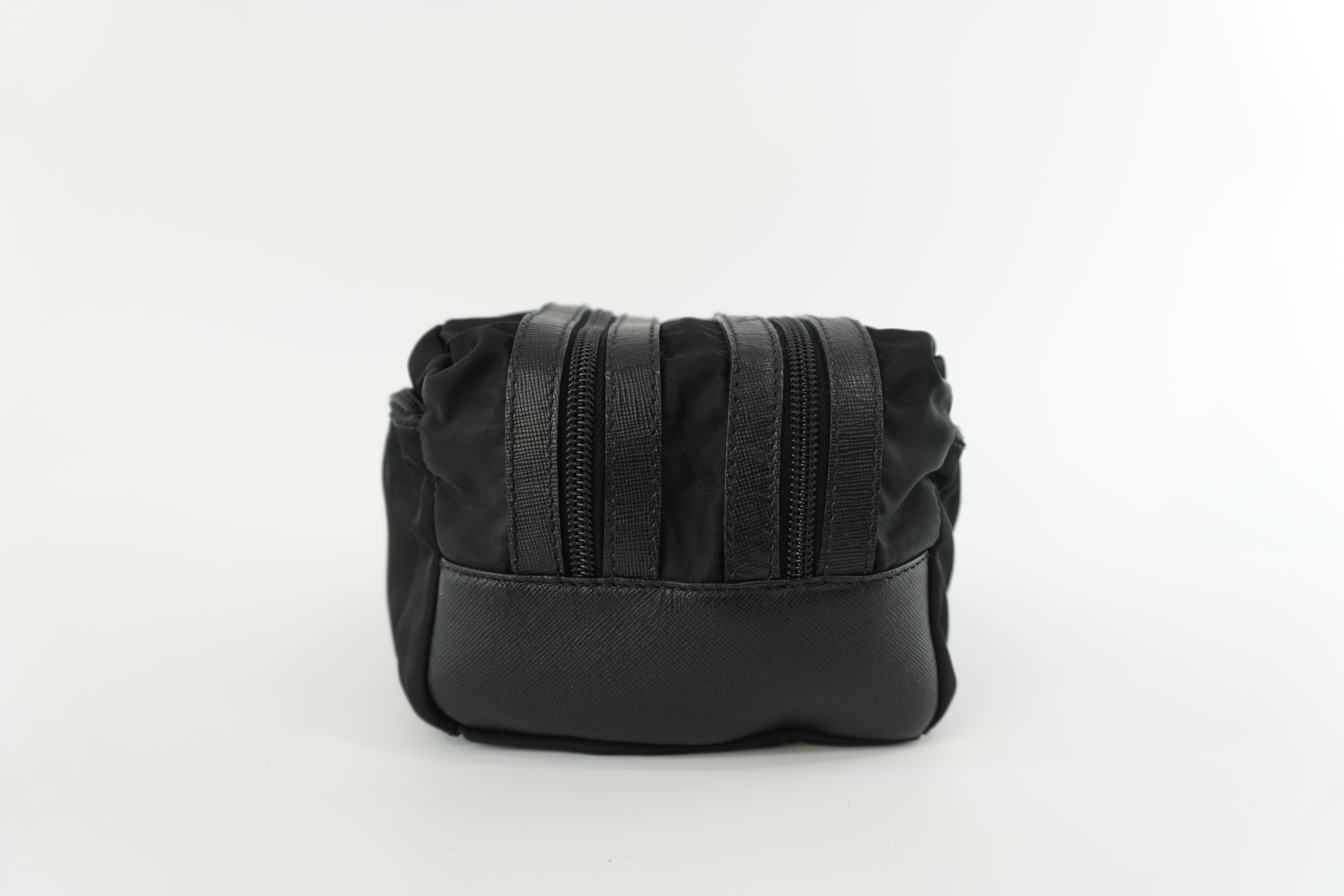 Prada Clutch Nylon Black Used