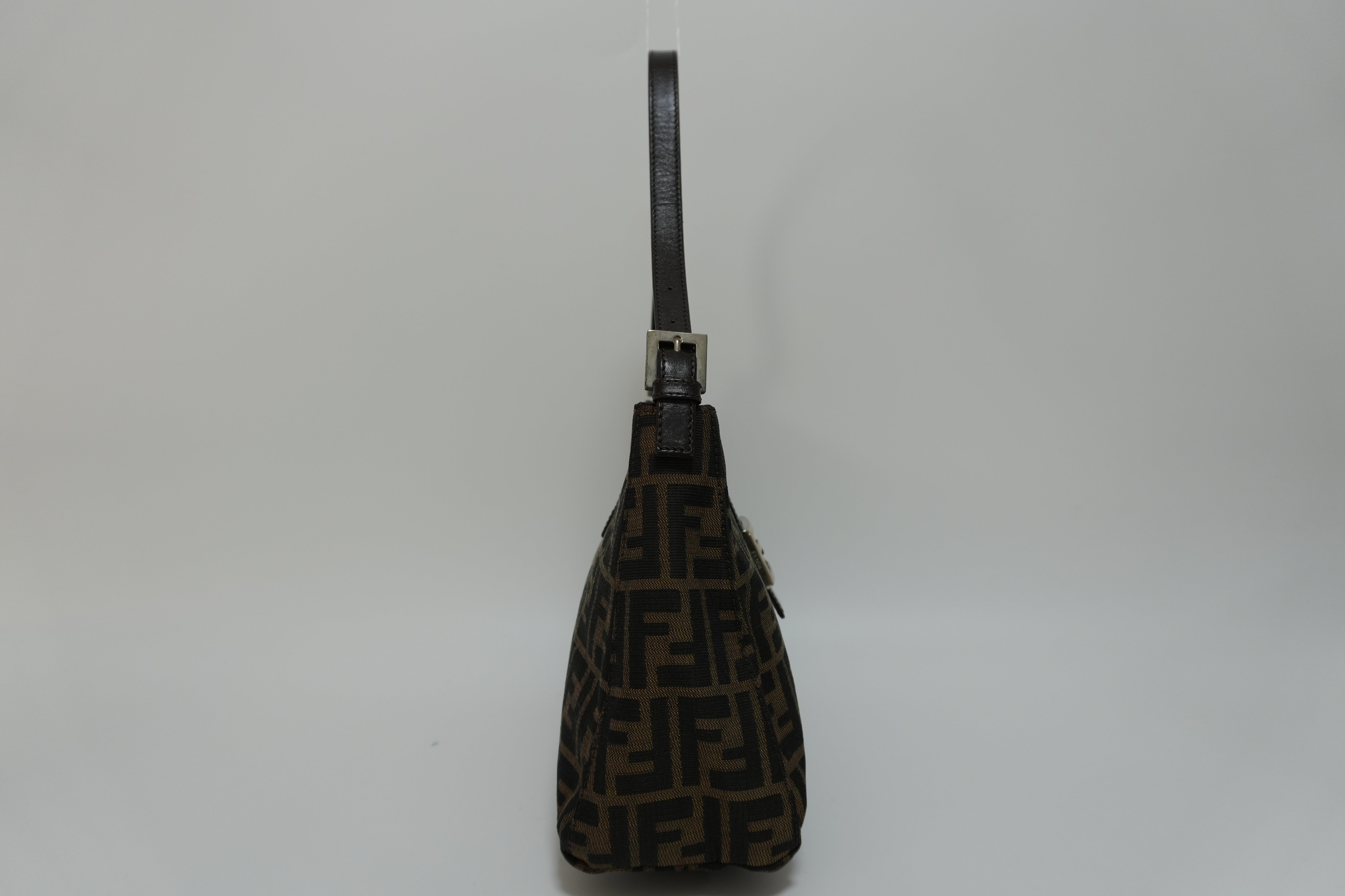 Fendi Zucca Shoulder Bag Used