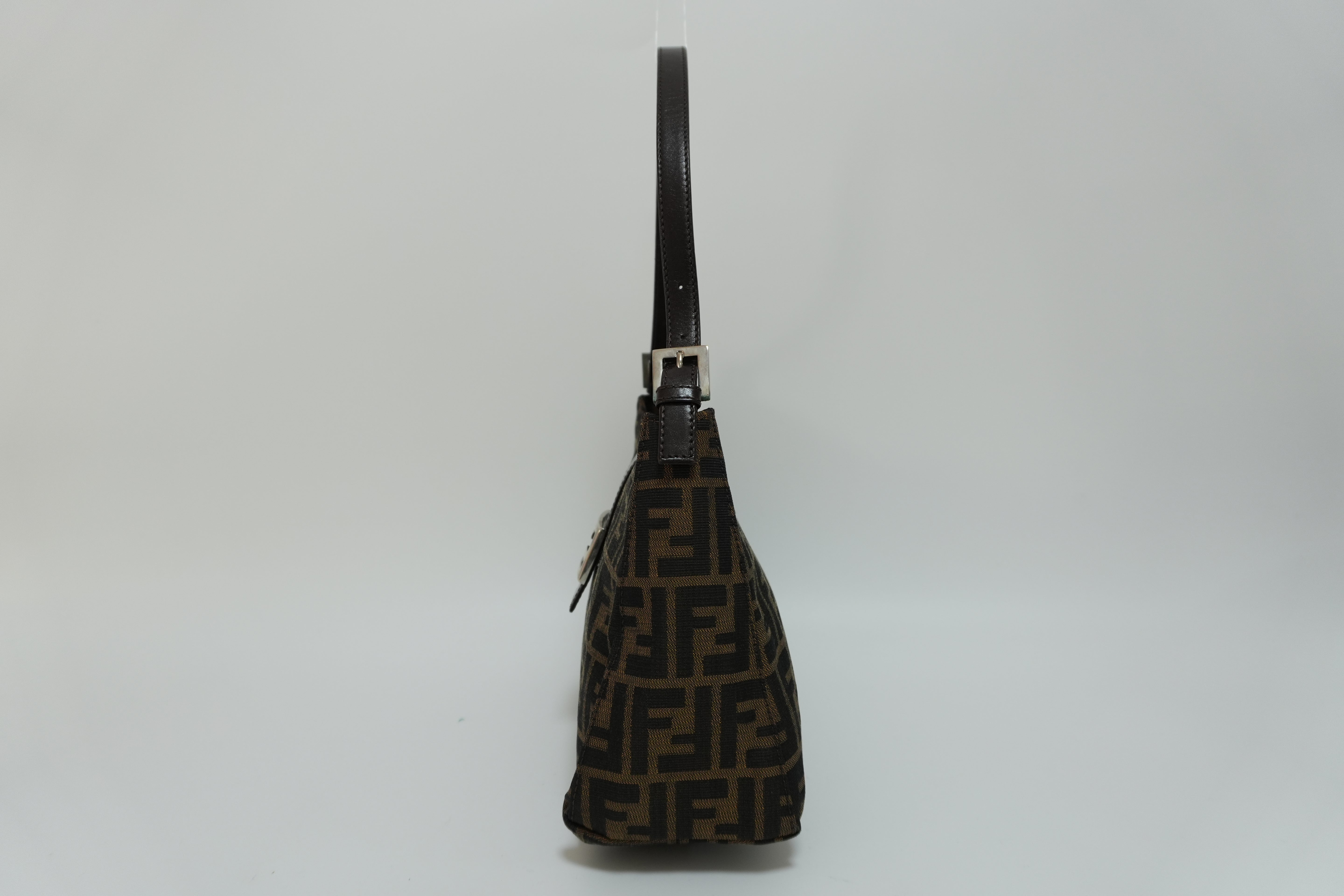 Fendi Zucca Shoulder Bag Used