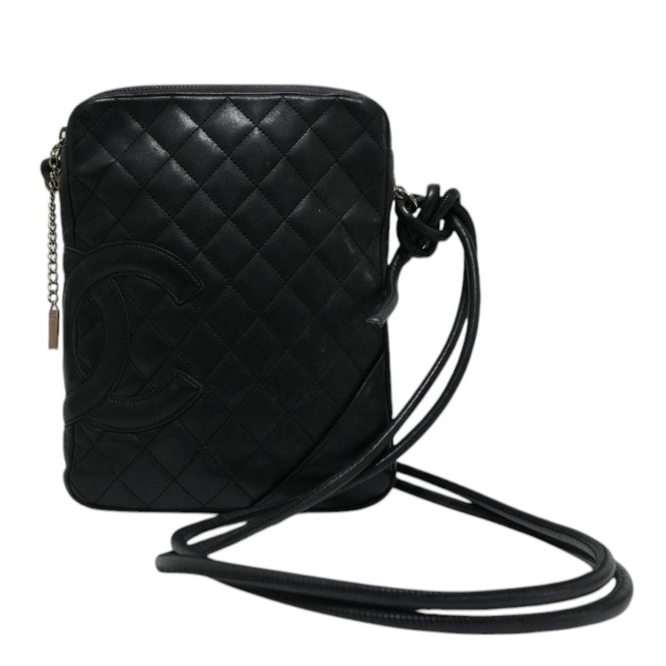 Chanel Cambon Crossbody Bag Black