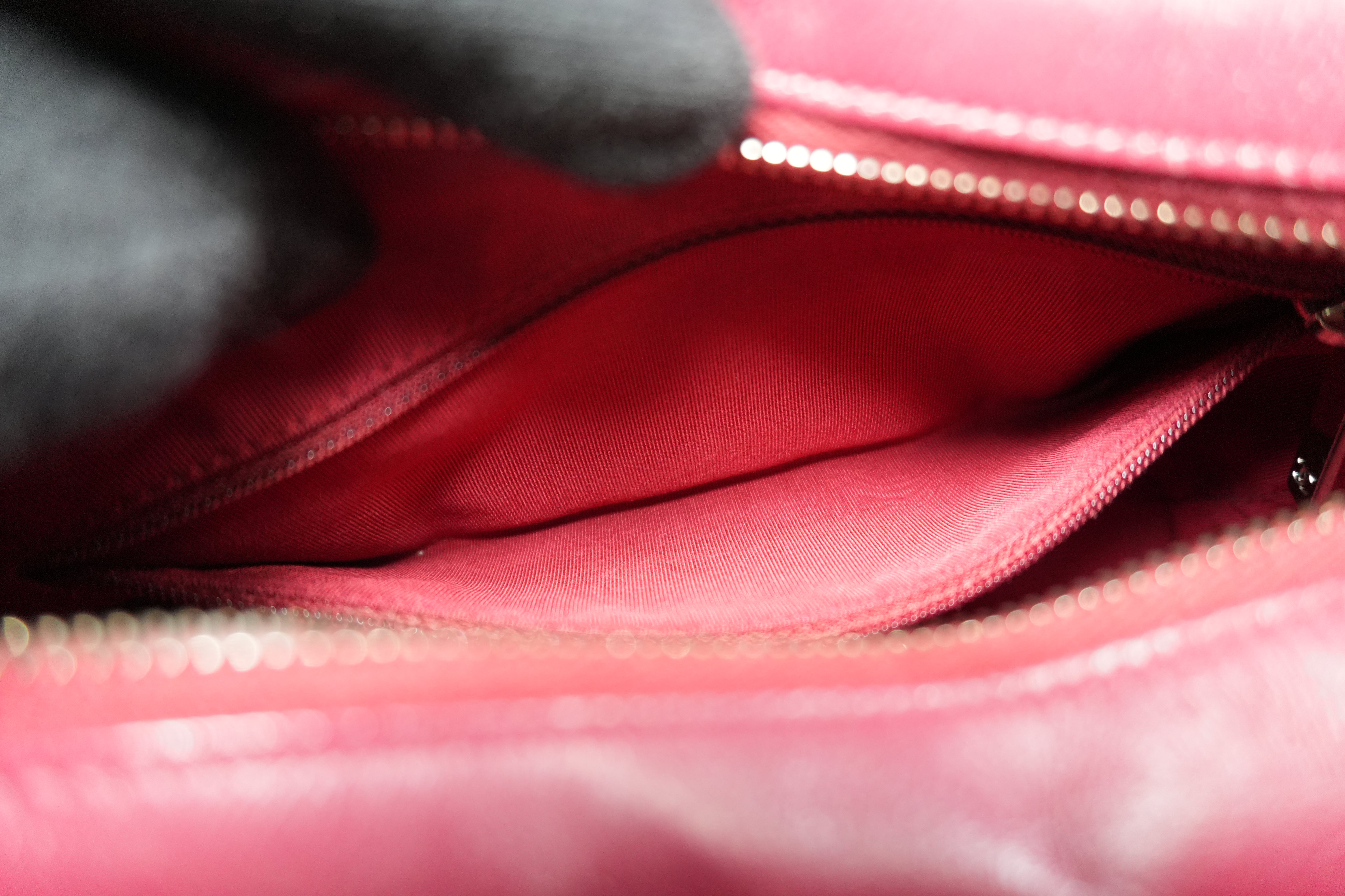 Pre-owned Chanel Gabrielle Hobo Chain Shoulder Bag Pink