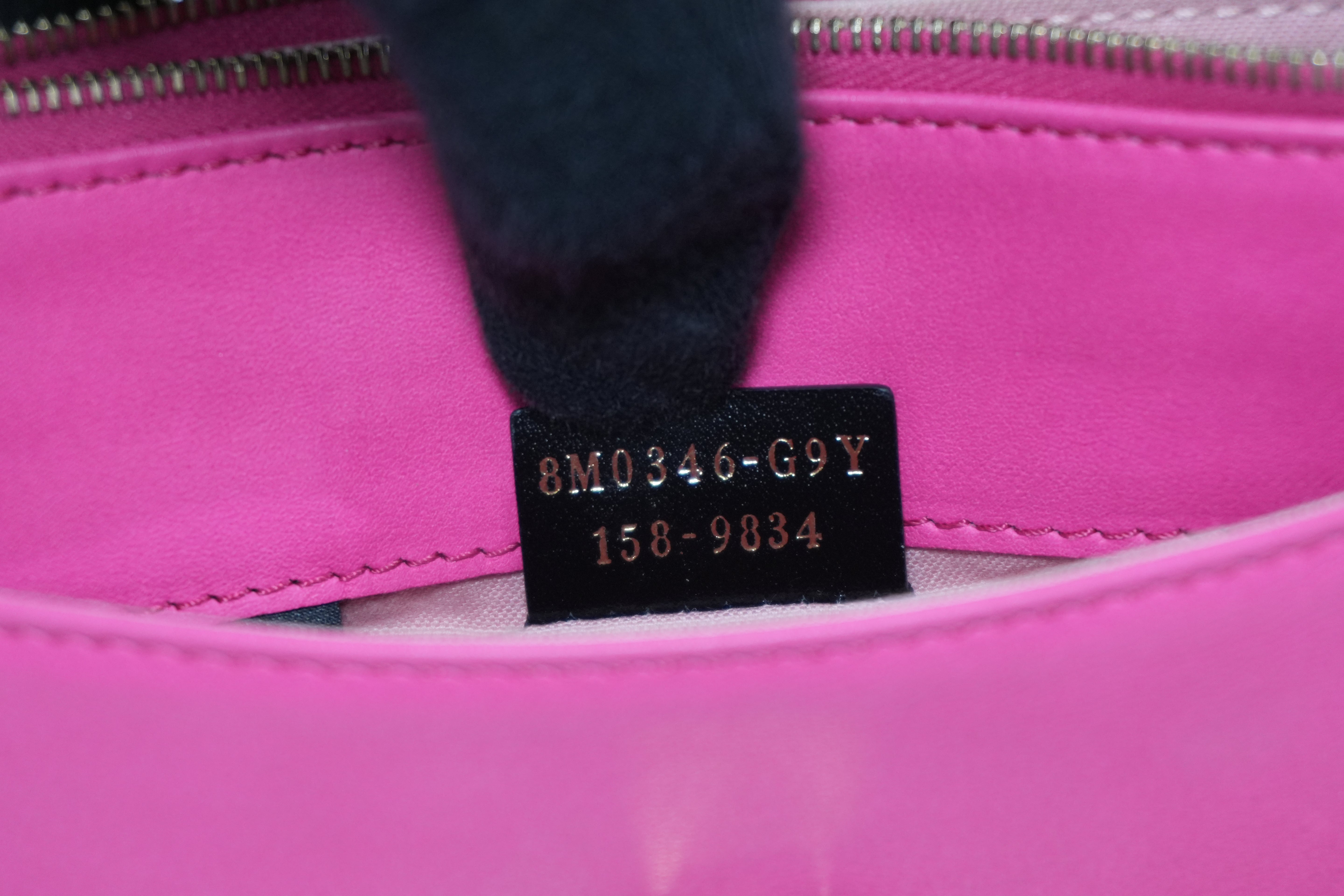 Pre-owned Fendi Wallet on Chain Pink