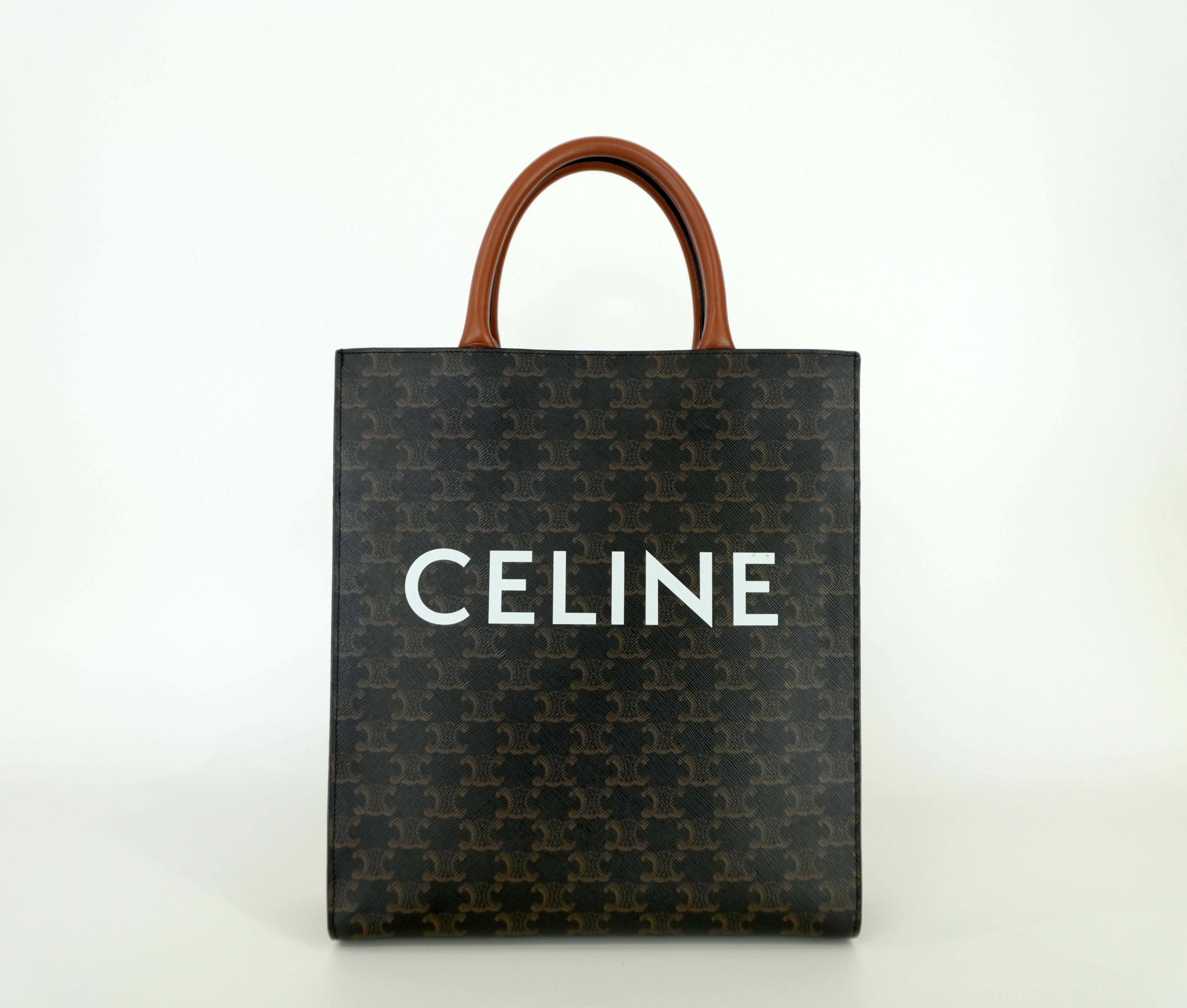 Celine Cabas Vertical Bag Used