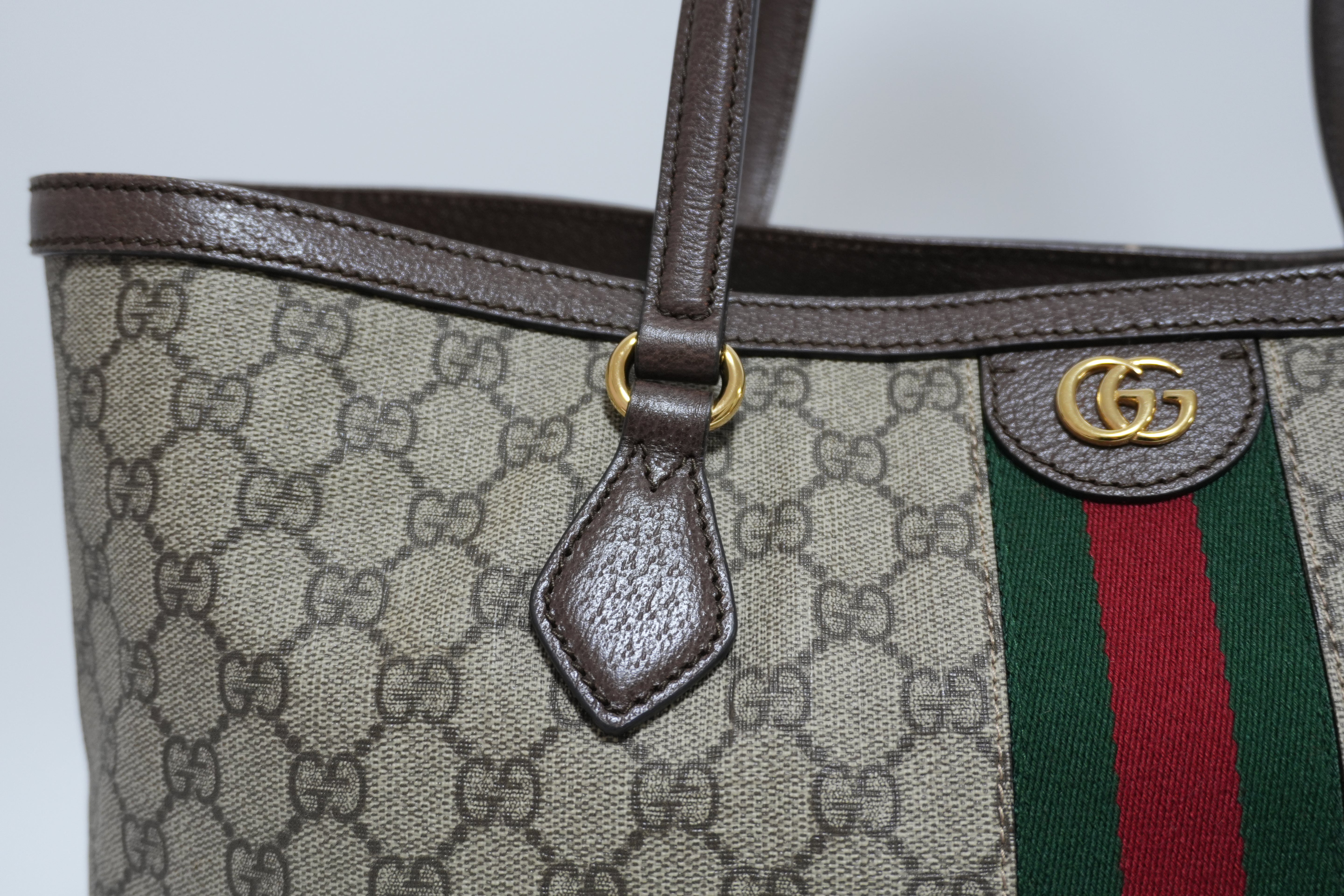 Gucci Ophidia Tote Bag Canvas Used