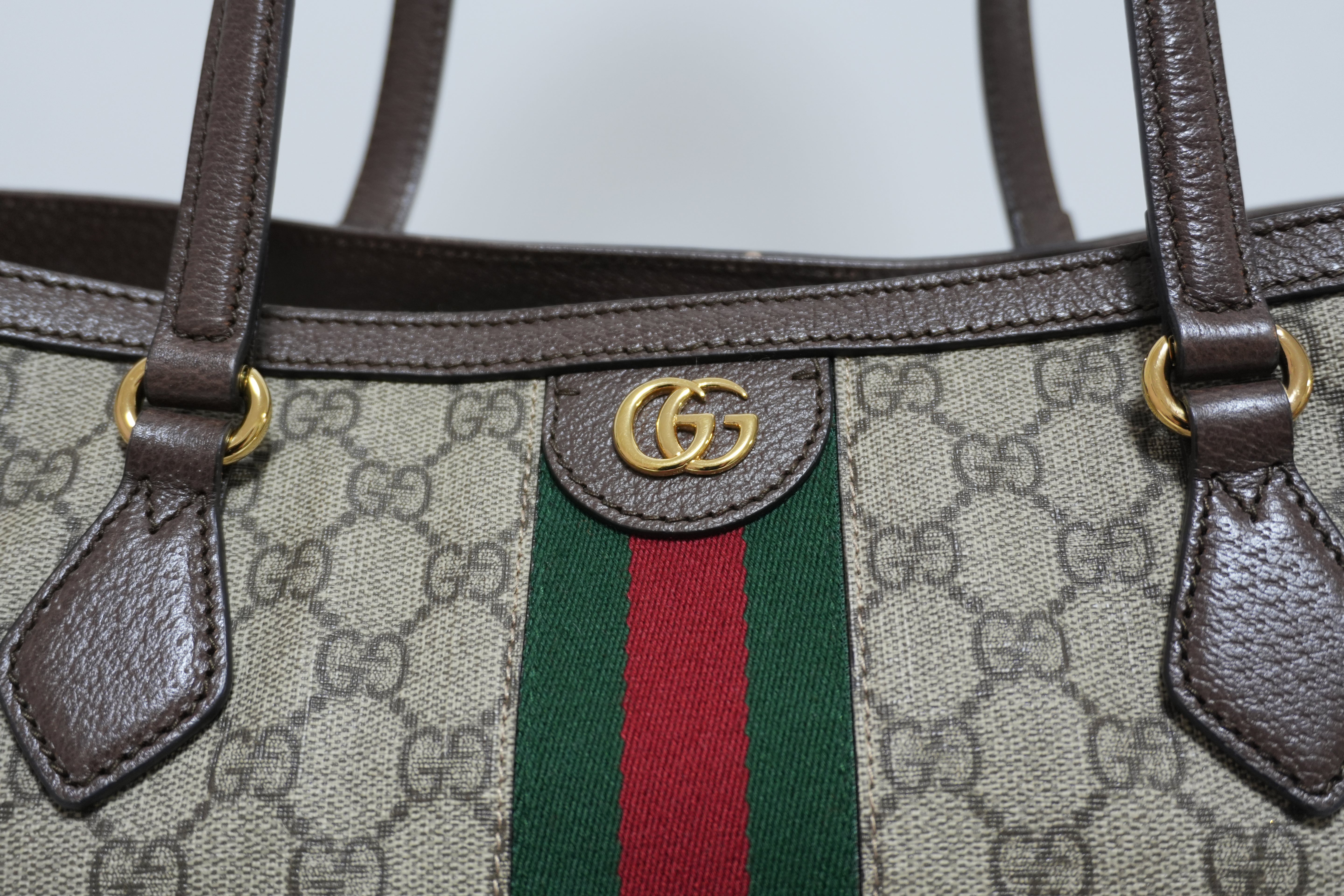 Gucci Ophidia Tote Bag Canvas Used