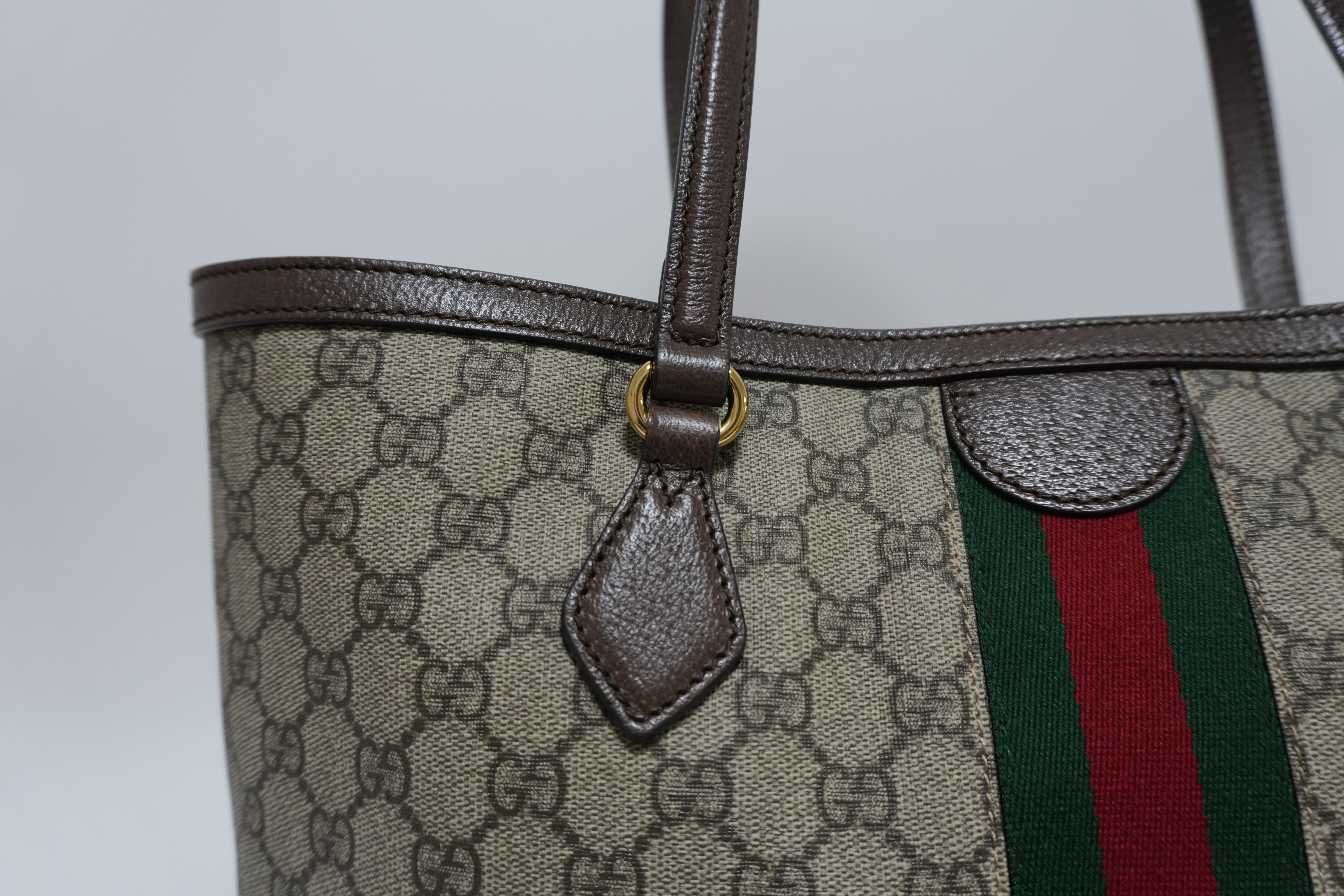 Gucci Ophidia Tote Bag Canvas Used