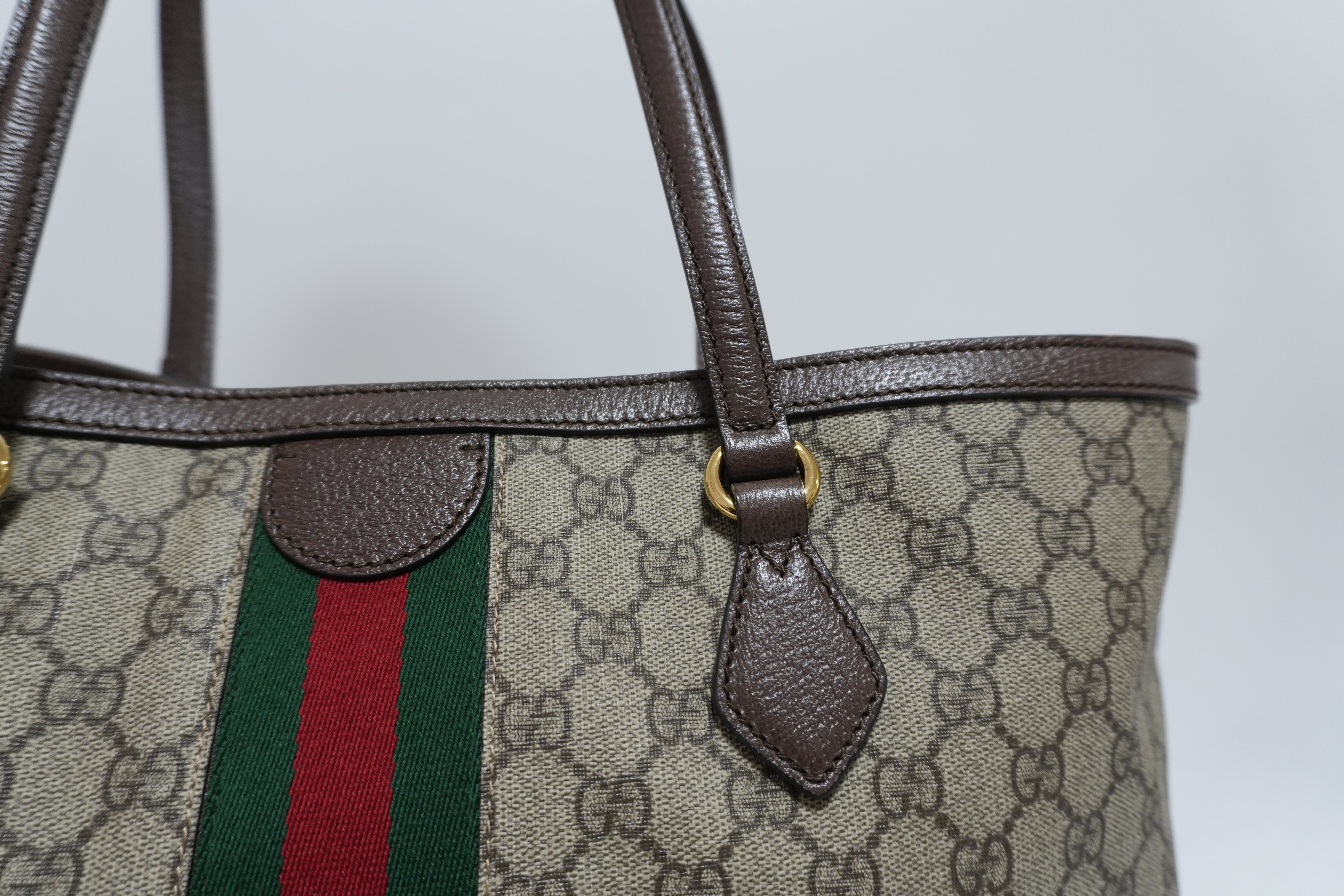 Gucci Ophidia Tote Bag Canvas Used