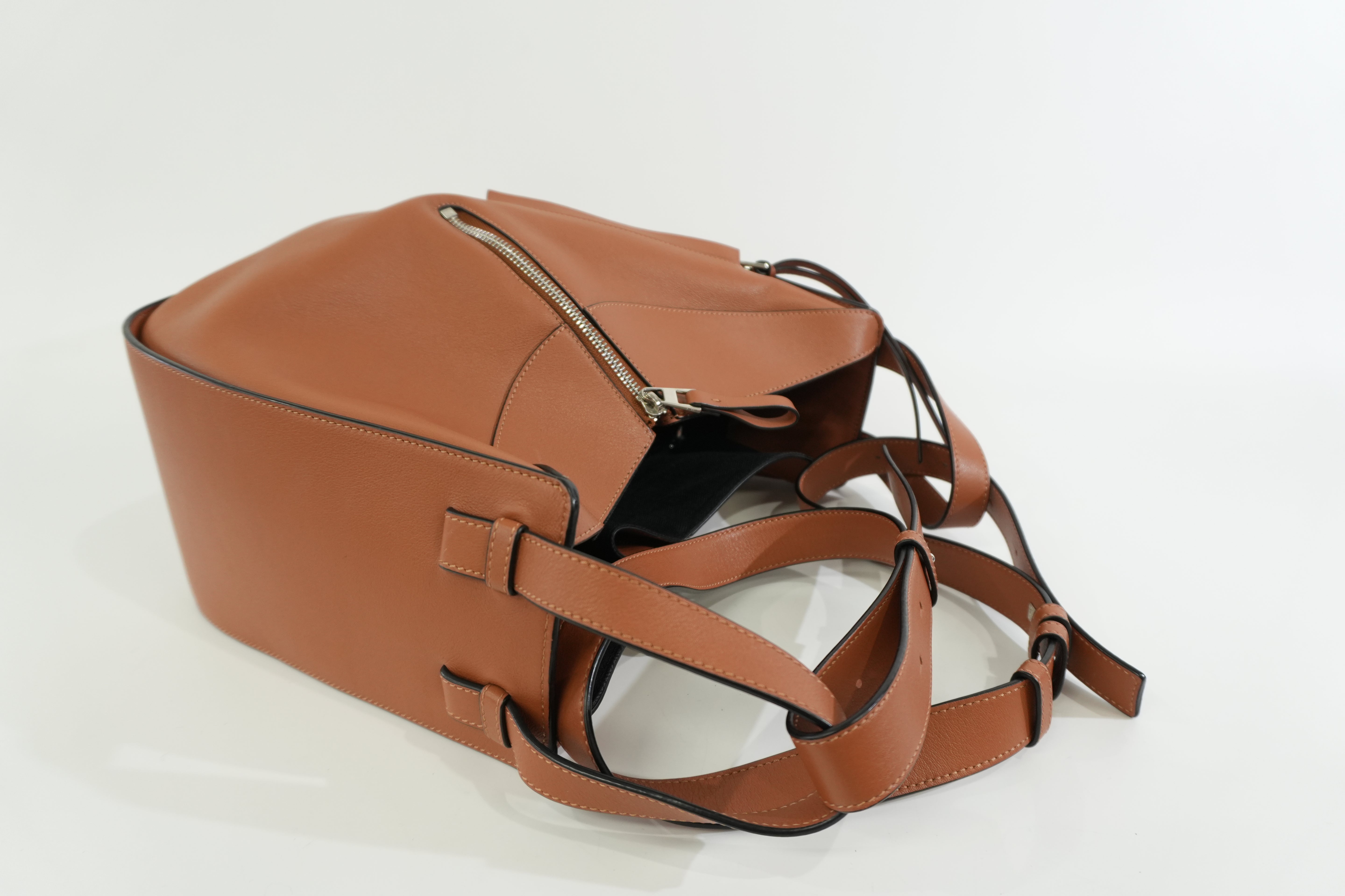 Pre-owned Loewe Hammock Shoulder Bag Brown