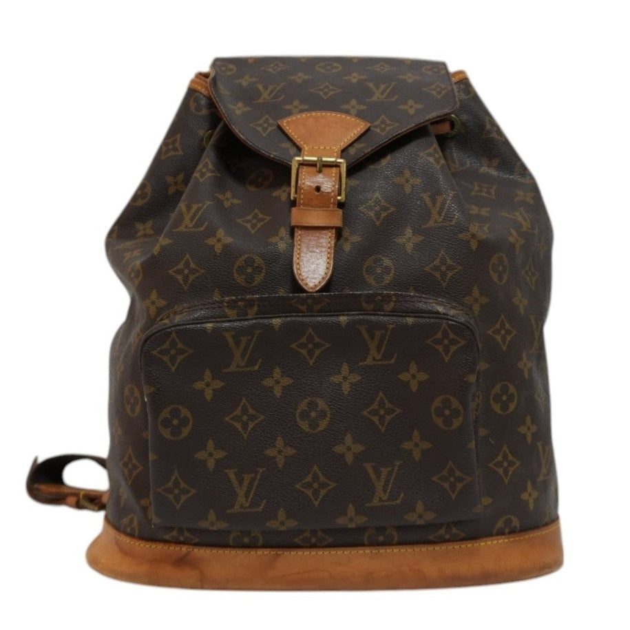 Louis Vuitton Monogram Montsouris GM Backpack Used