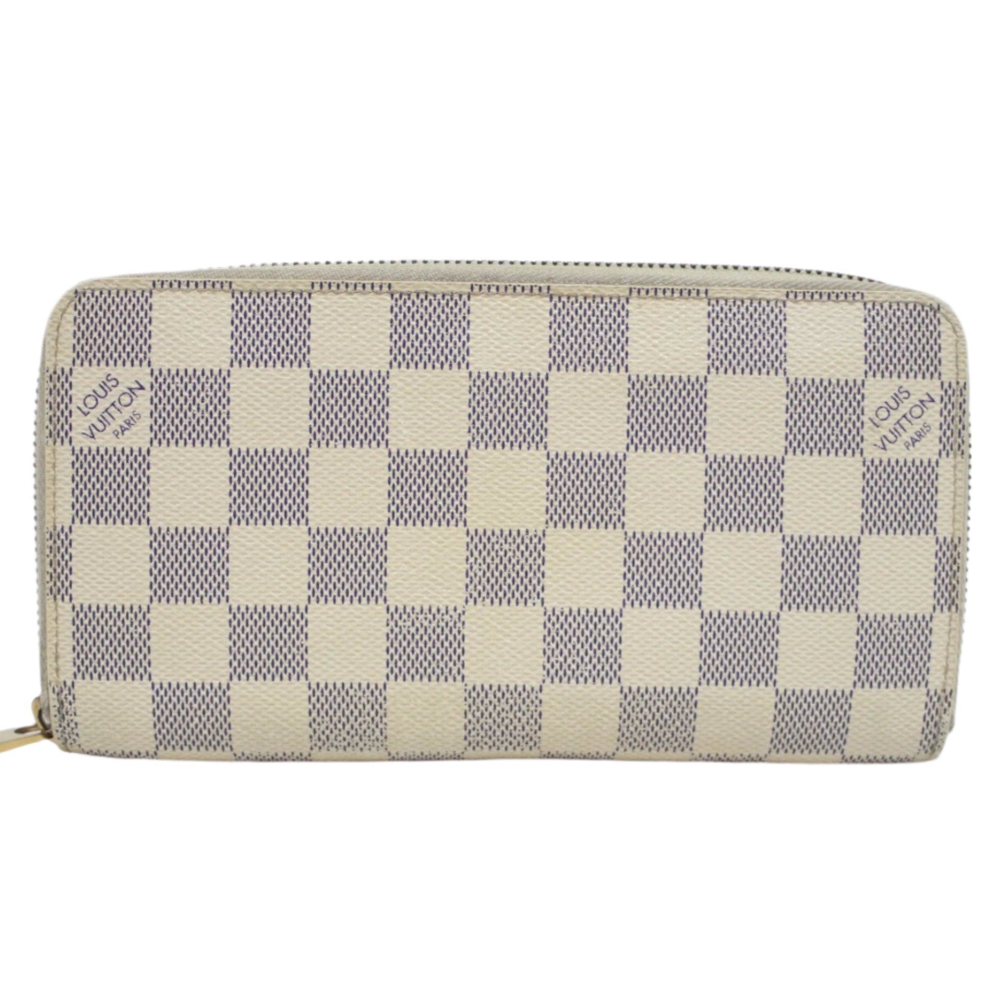 Portafoglio Zippy Louis Vuitton Damier Azur usato