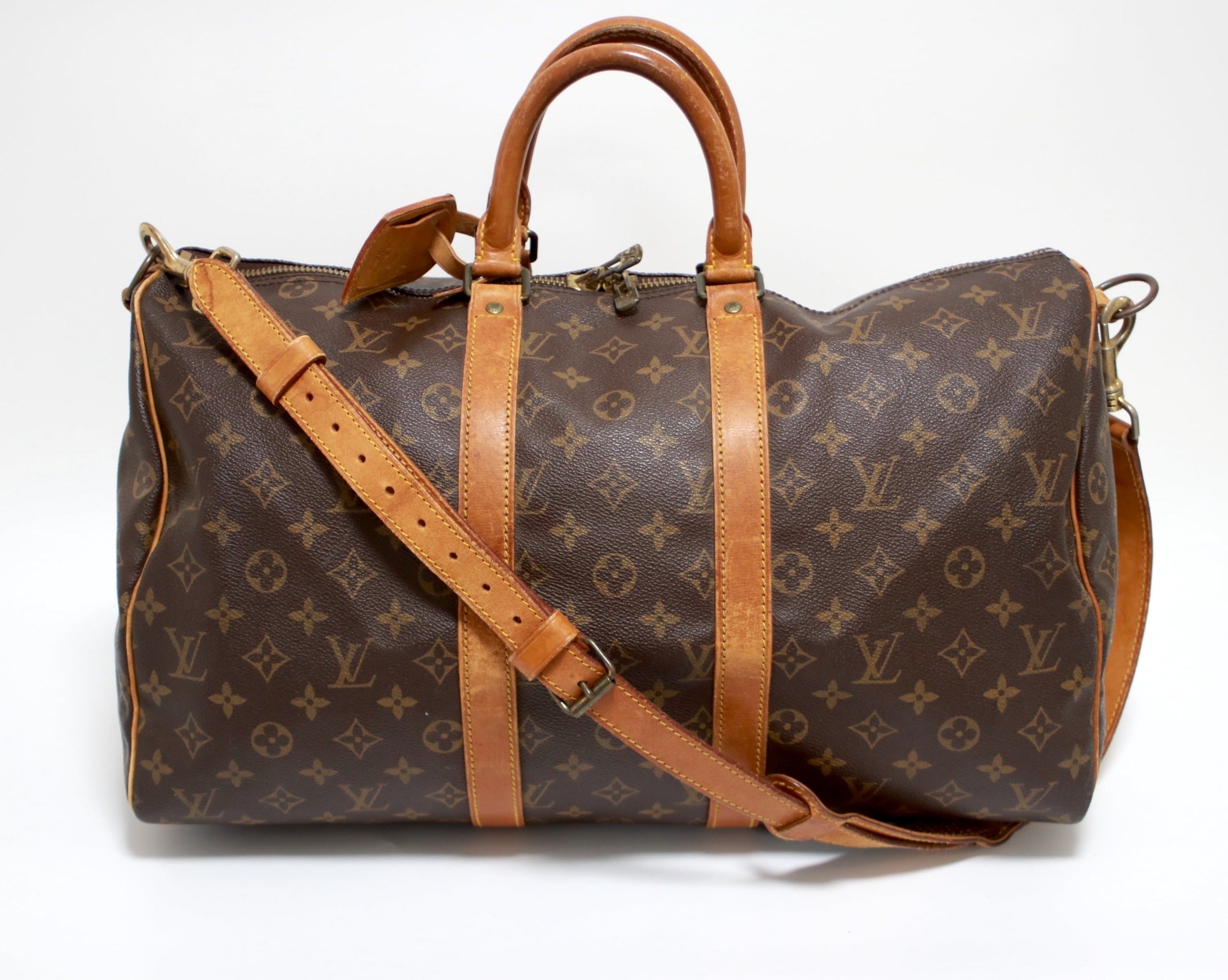 Louis Vuitton Keepall 45 Bandouliere Used (7720)