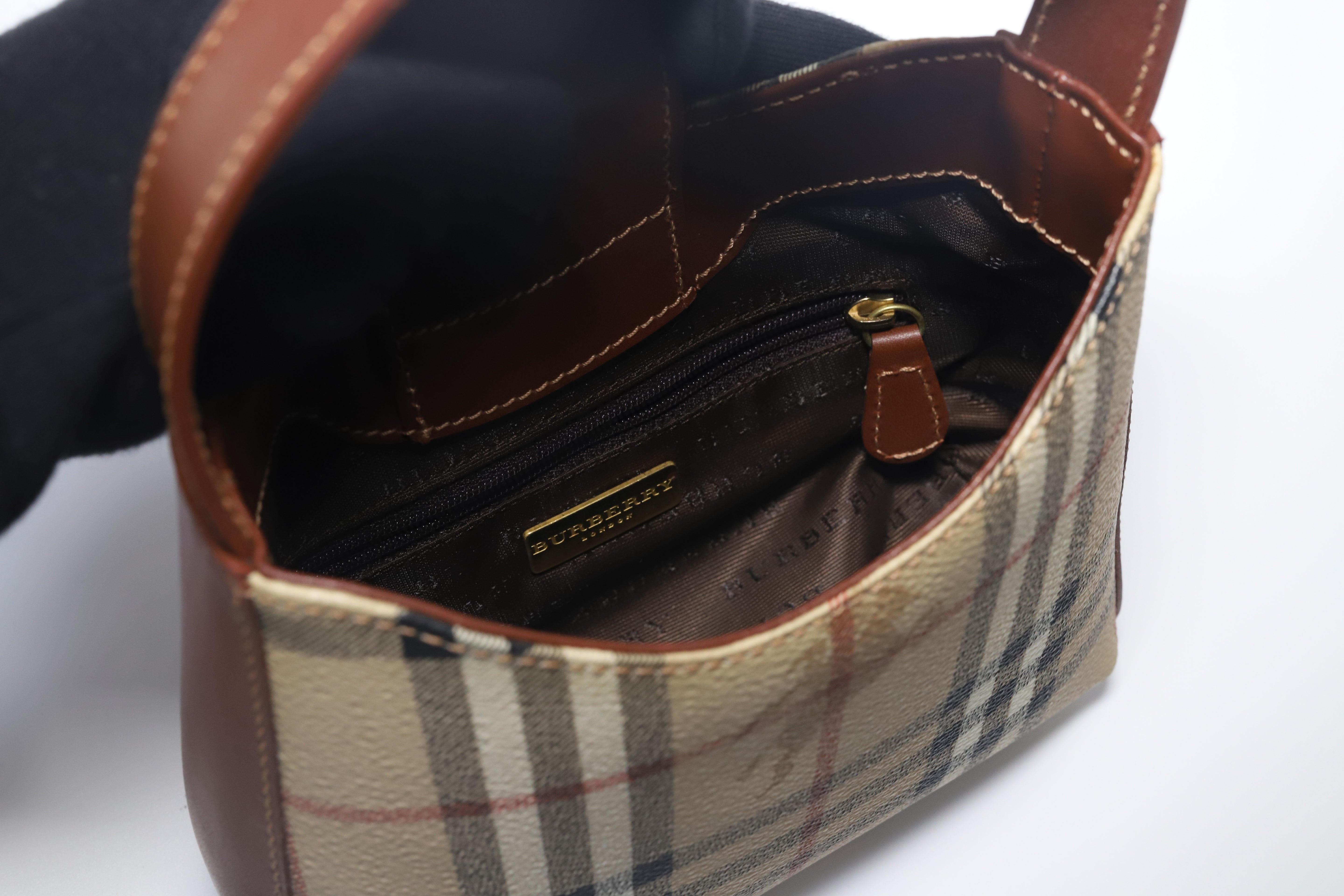 Burberry Mini Borsa Nova Check Usata