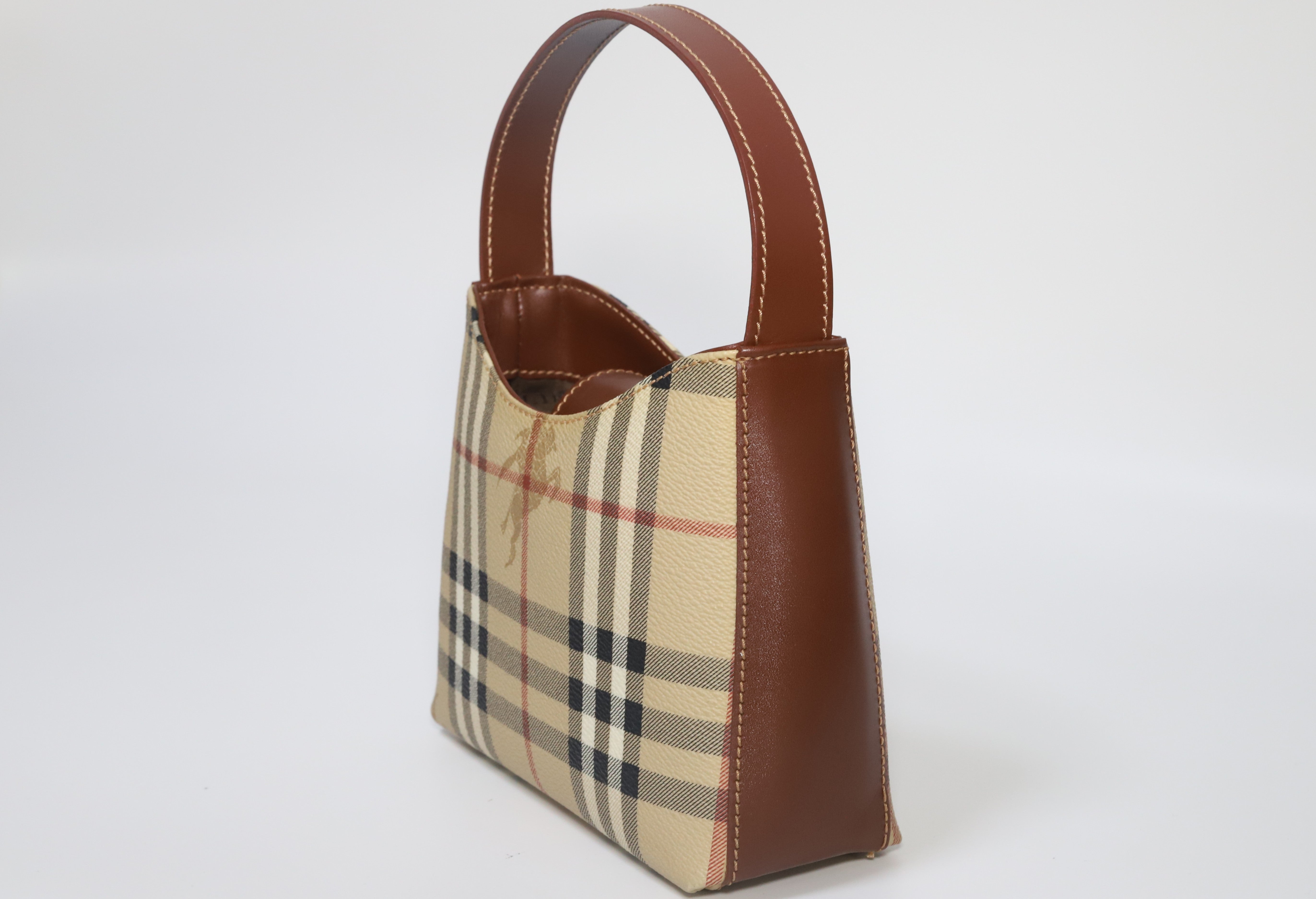 Burberry Mini Borsa Nova Check Usata