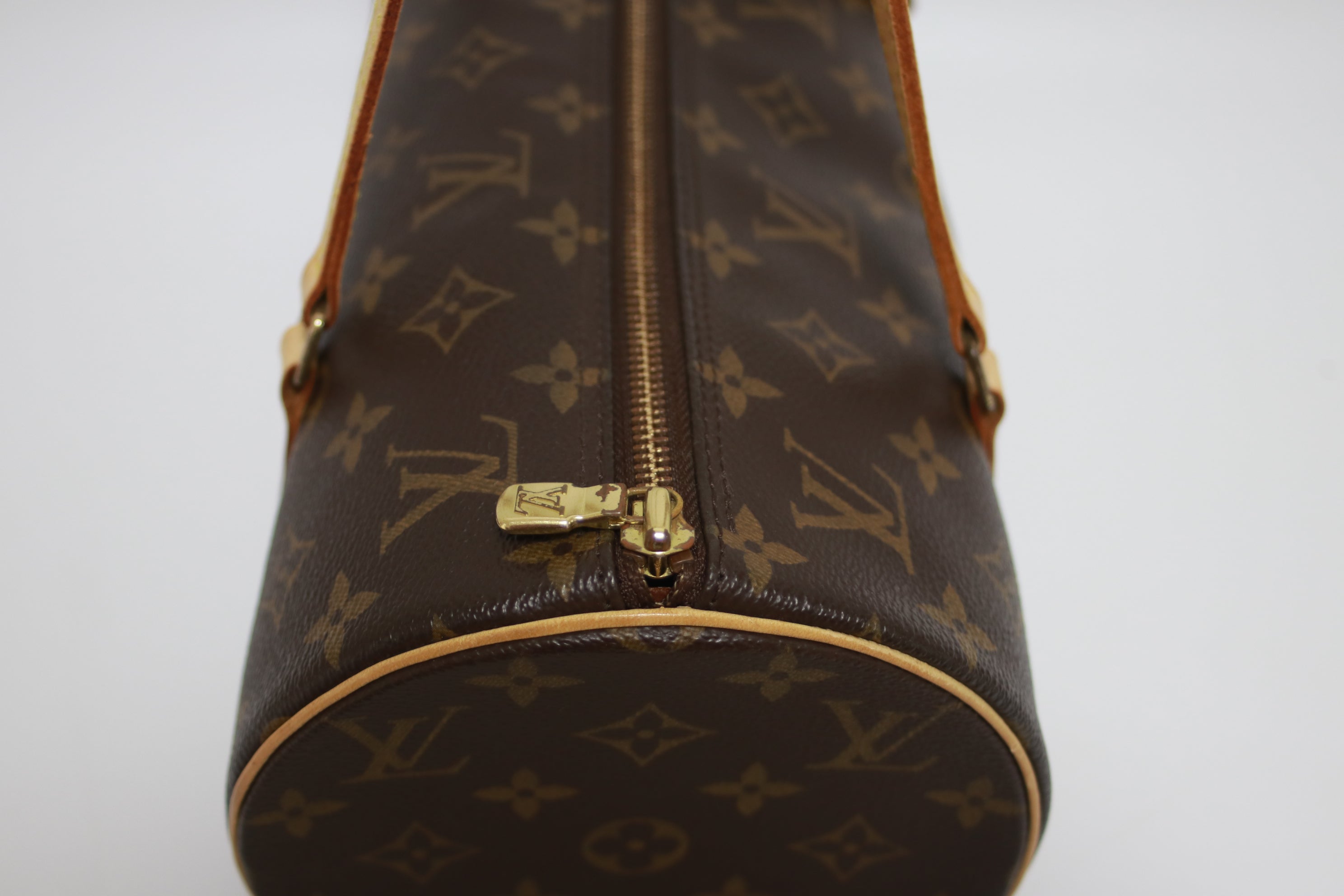 Louis Vuitton Papillon 30 Handbag Monogram Used (7821)